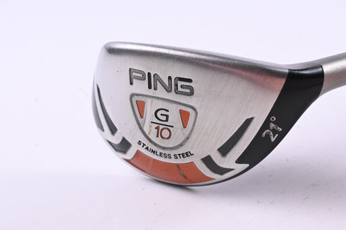 Ping G10 #3 Hybrid / 21 Degree / Regular Flex Graffaloy Prolaunch Red Shaft