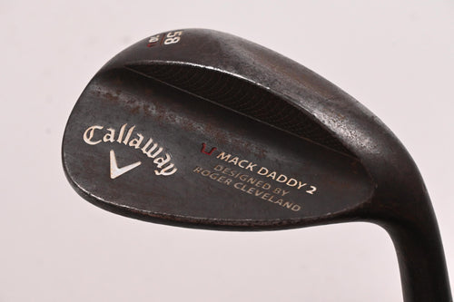 Callaway Mack Daddy 2 Lob Wedge / 58 Degree / Wedge Flex Callaway Steel Shaft