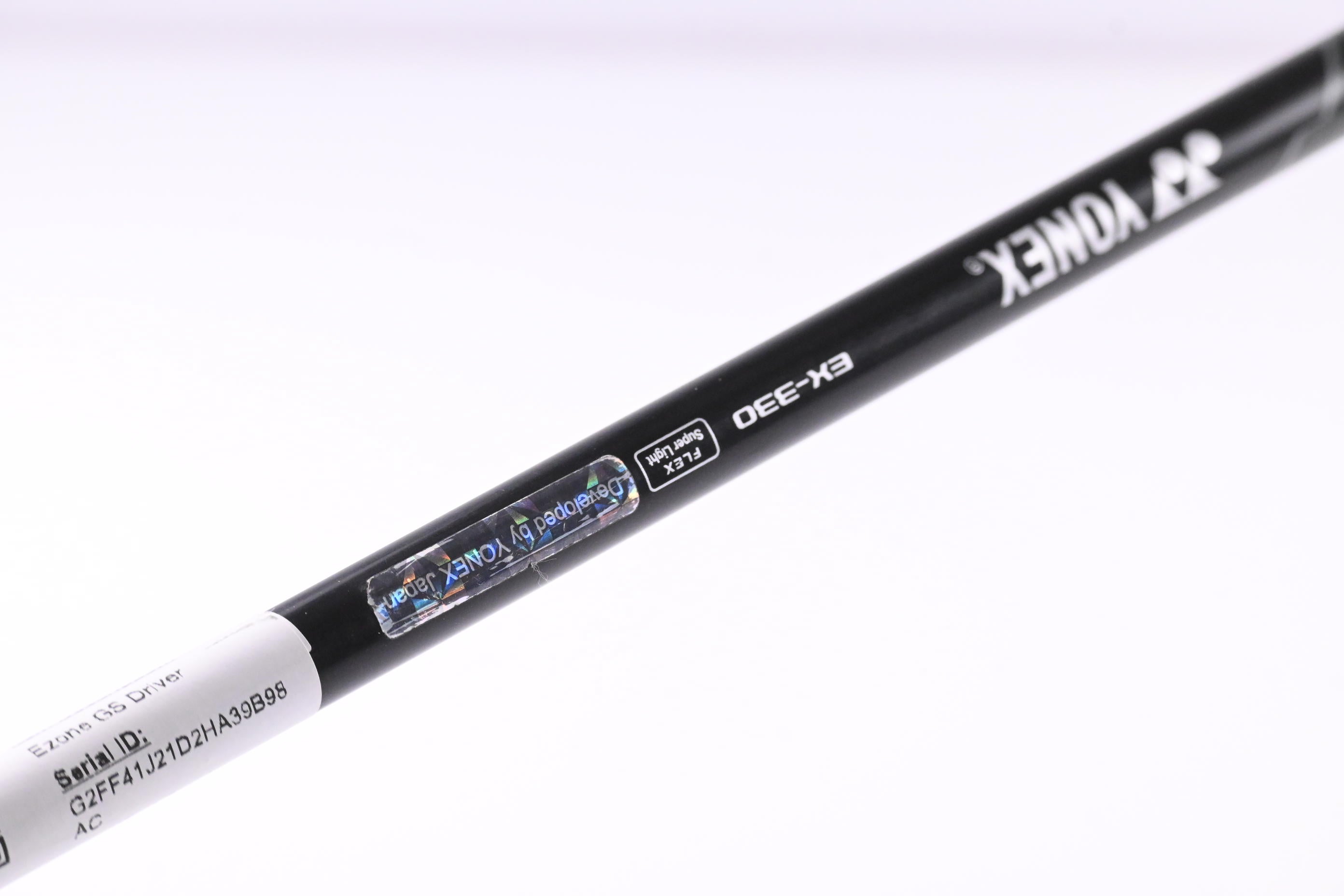 Yonex Ezone GS Driver / 12 Degree / Regular Flex Yonex EX-330 Shaft