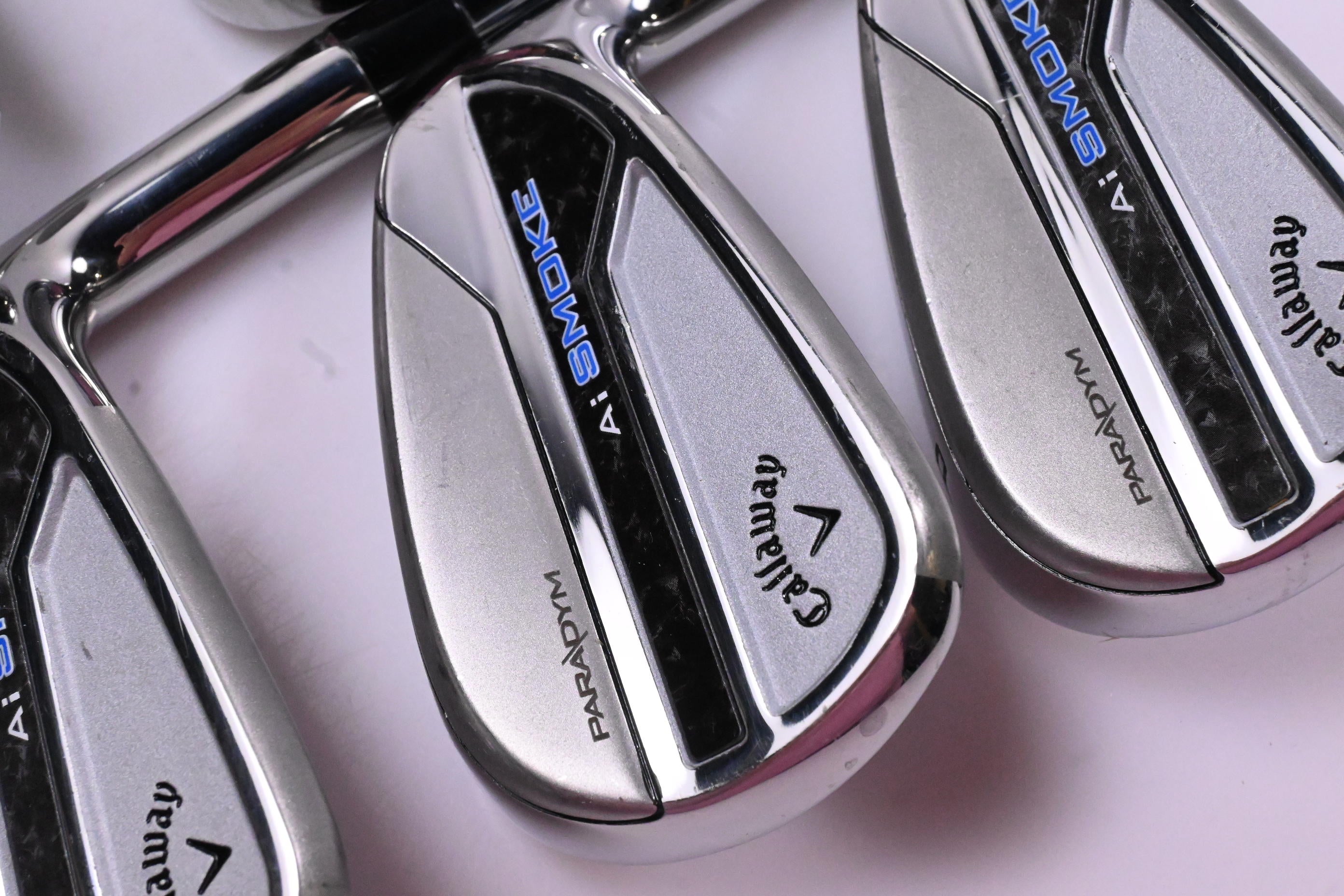Callaway Paradym Ai Smoke Irons / 6-PW / Regular Flex Elevate MPH 95 Shafts