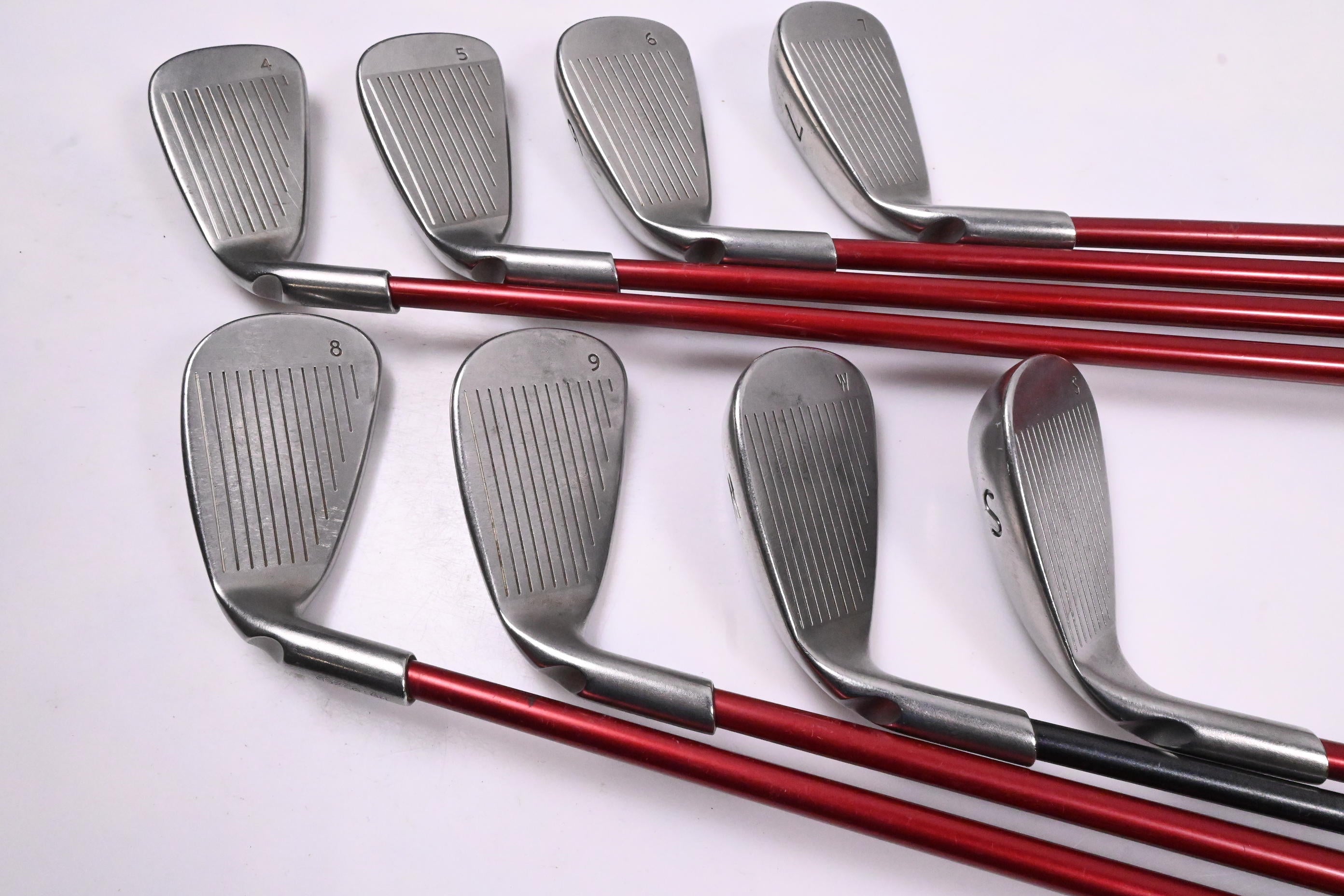 Ping G15 Irons / 4-PW+SW / Orange Dot / Regular Flex Ping TFC 149 Shafts