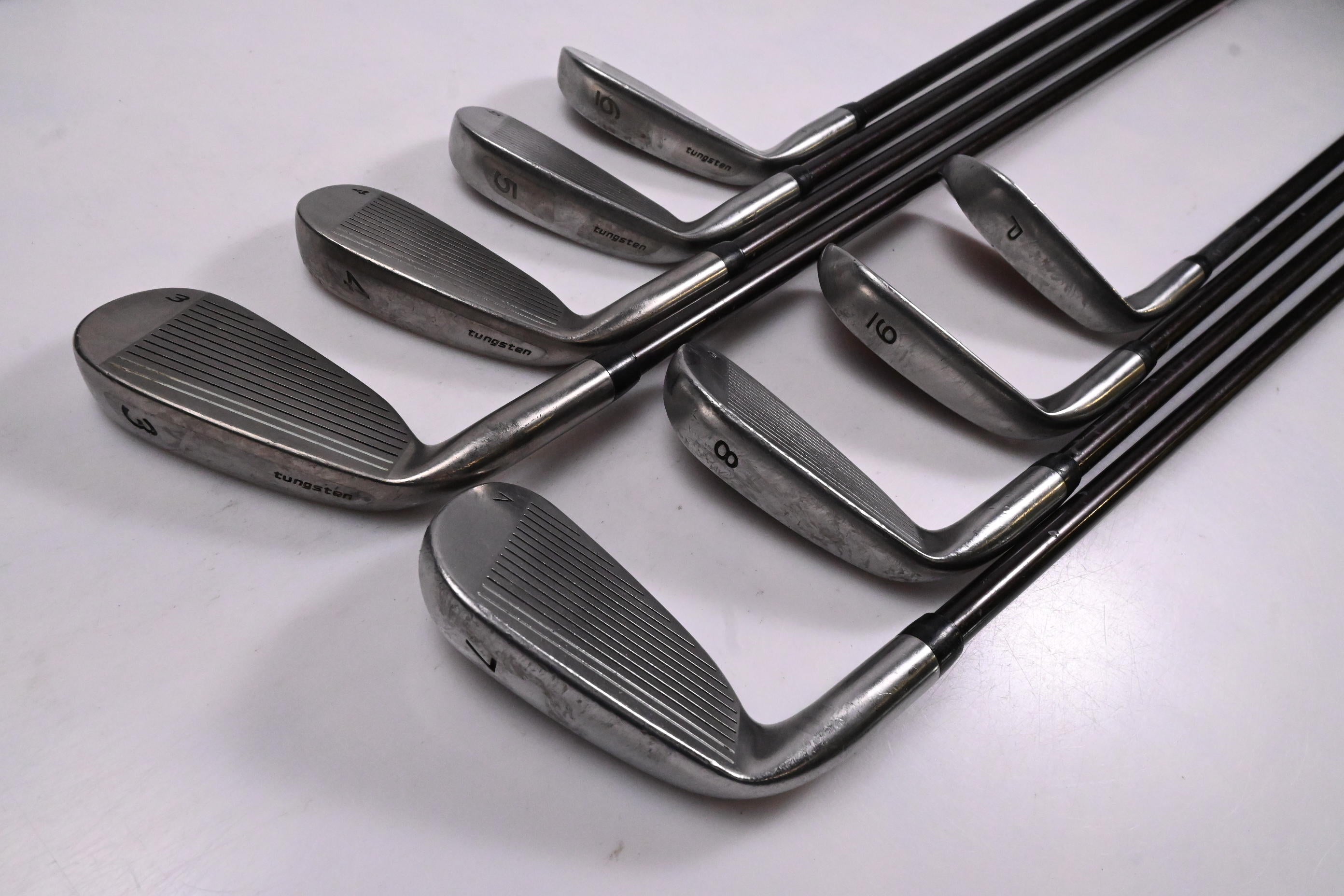 Taylormade Firesole Irons / 3-PW / Stiff Flex Taylormade Bubble 90 Shafts