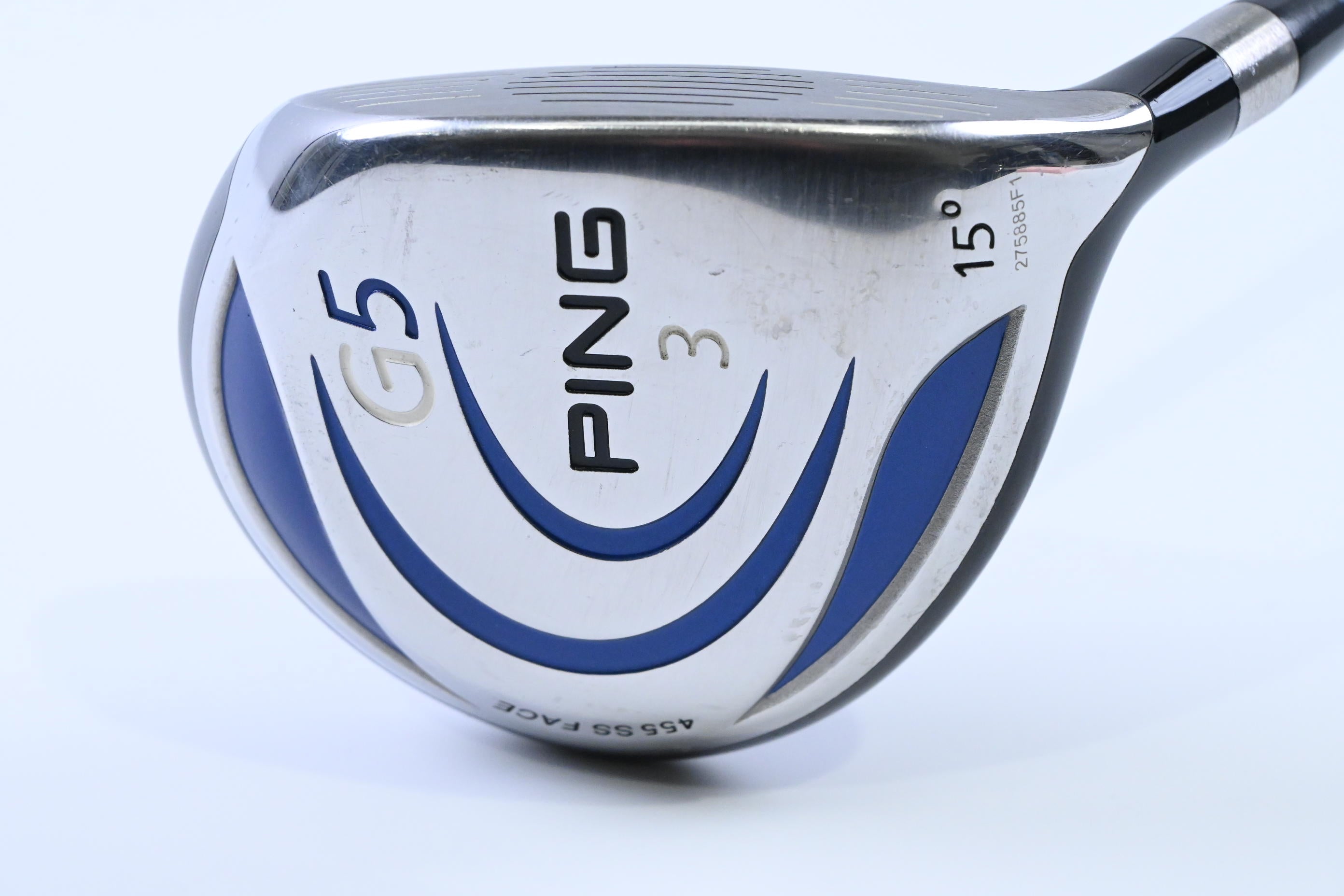 Ping G5 #3 Wood / 15 Degree / Regular Flex Grafalloy ProLaunch Blue 75 Shaft