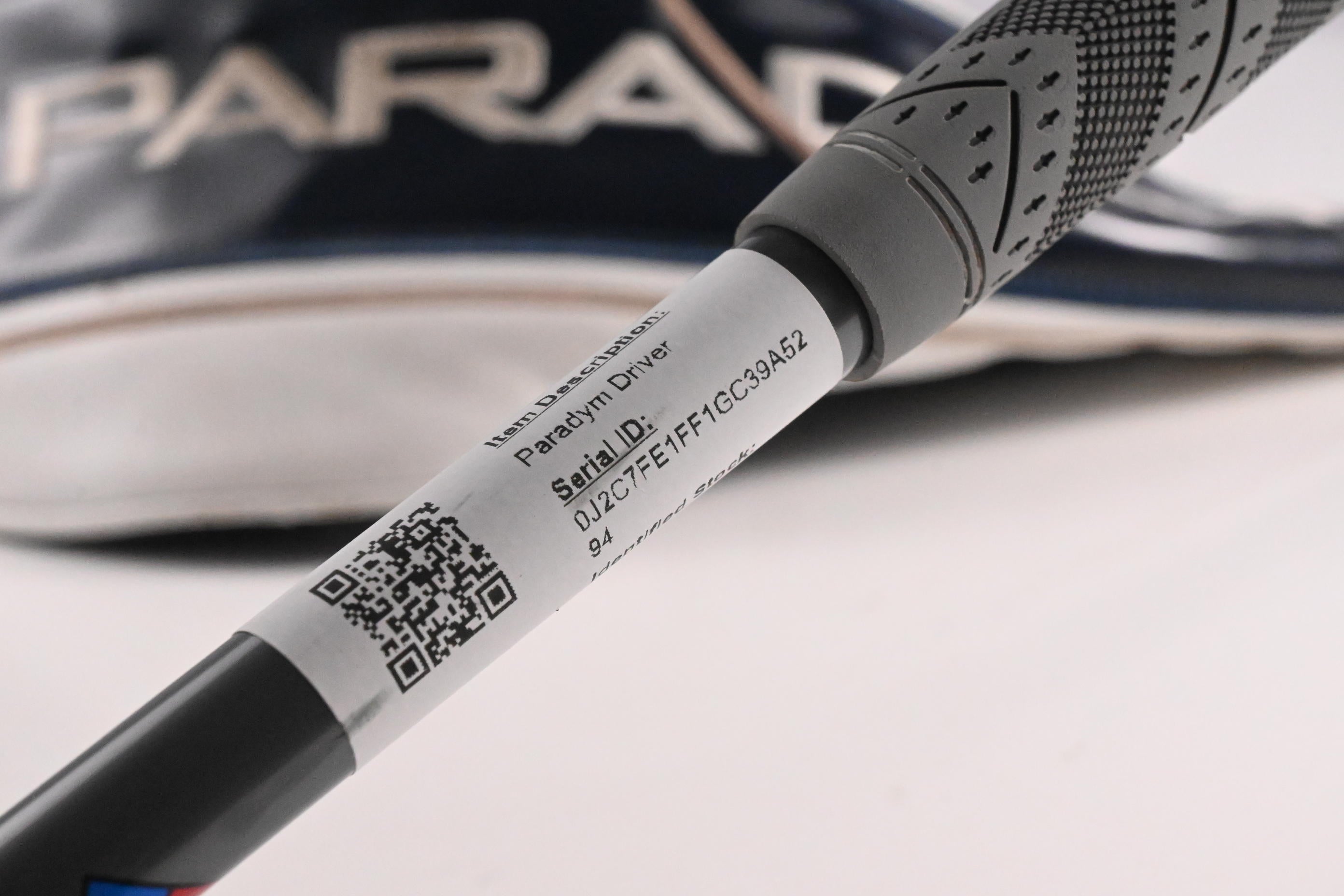 Callaway Paradym Driver / 10.5 Degree / Regular Flex HZRDUS Gen4 Silver 50 Shaft
