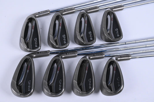 Ping G25 Irons / 4-PW+SW / Black Dot / Regular Flex Ping CFS Steel Shafts