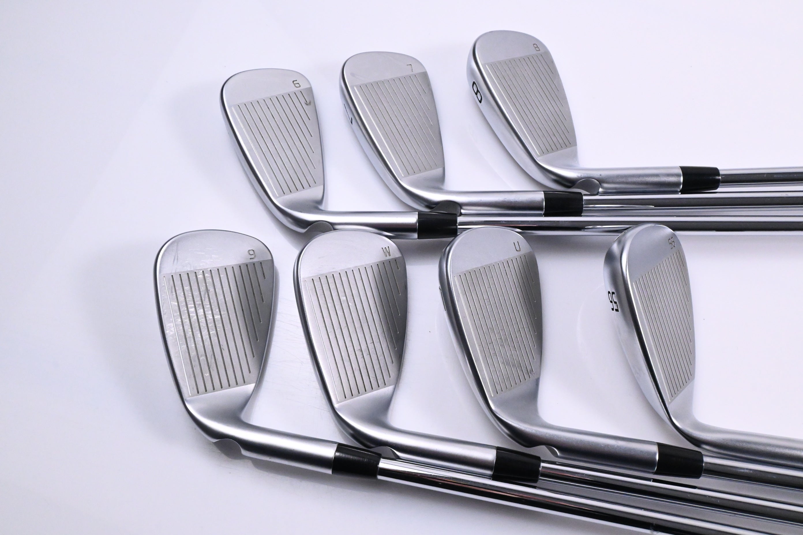 Ping G440 Irons / 6-PW+UW+56° / Blue Dot / Regular Flex Ping AWT 3.0 Shafts