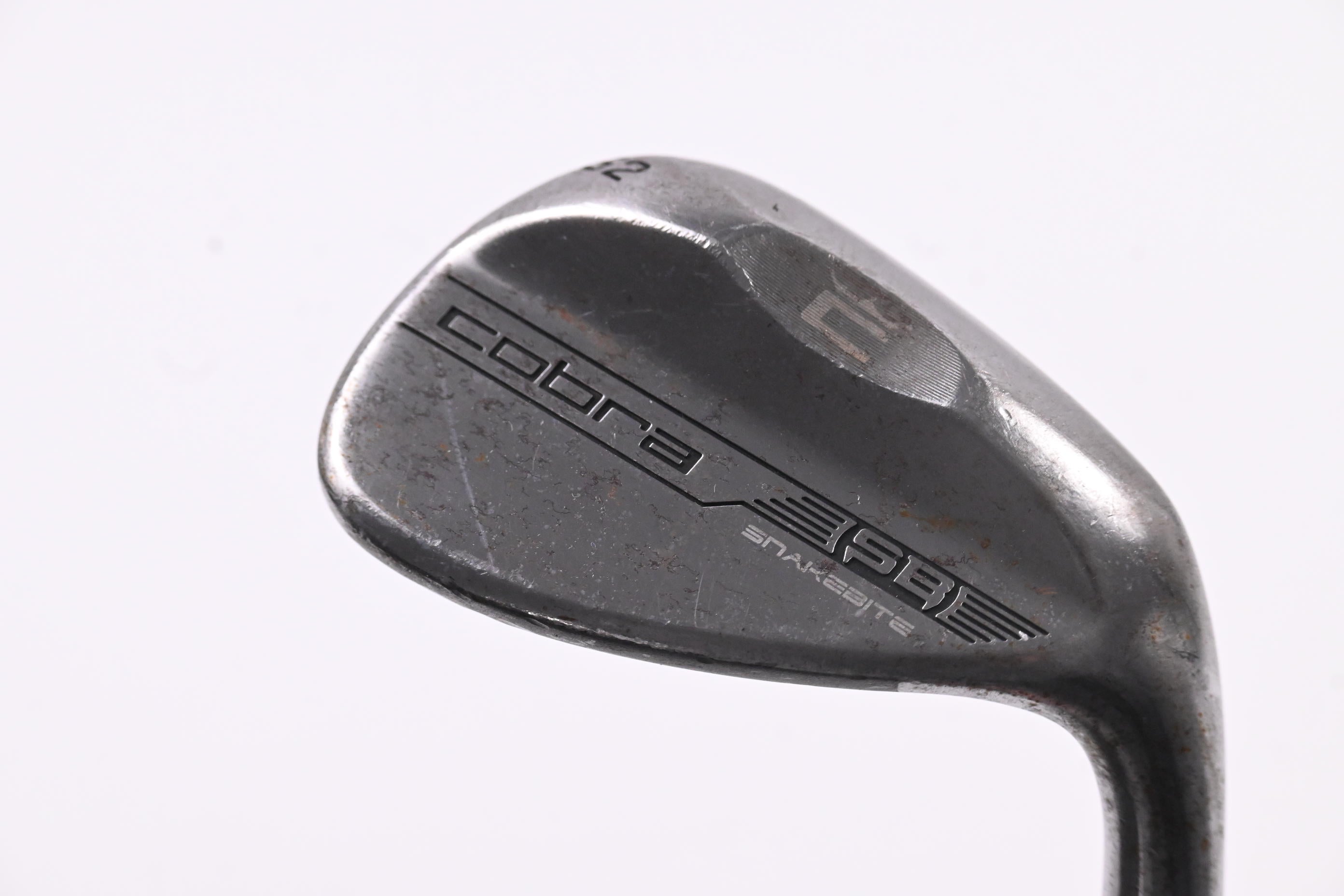 Cobra Snakebite Raw Gap Wedge / 52 Degree / Stiff Flex KBS Hi-Rev 2.0 125 Shaft