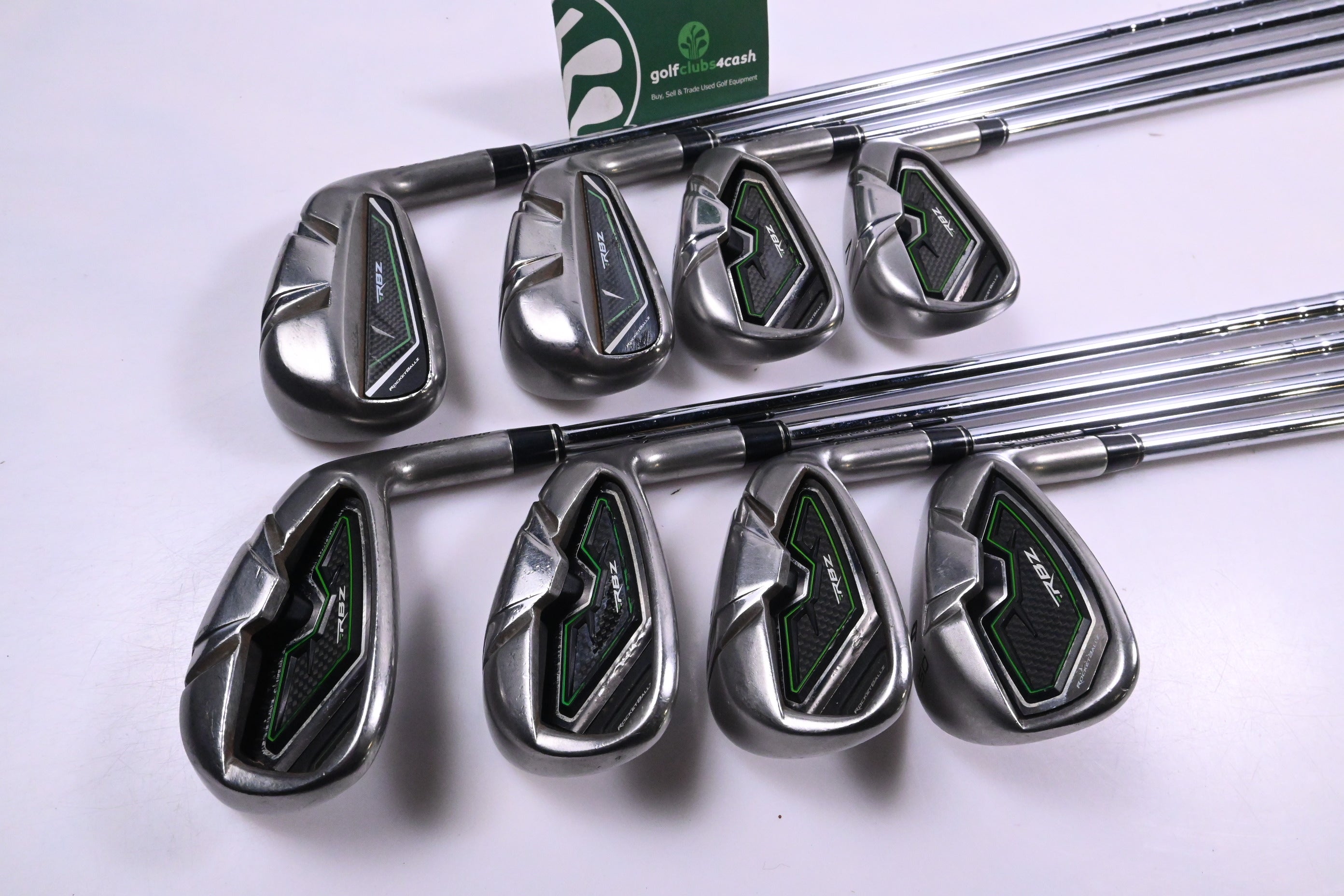 Taylormade RBZ Irons / 4-PW+GW / Regular Flex Taylormade RBZ Shafts