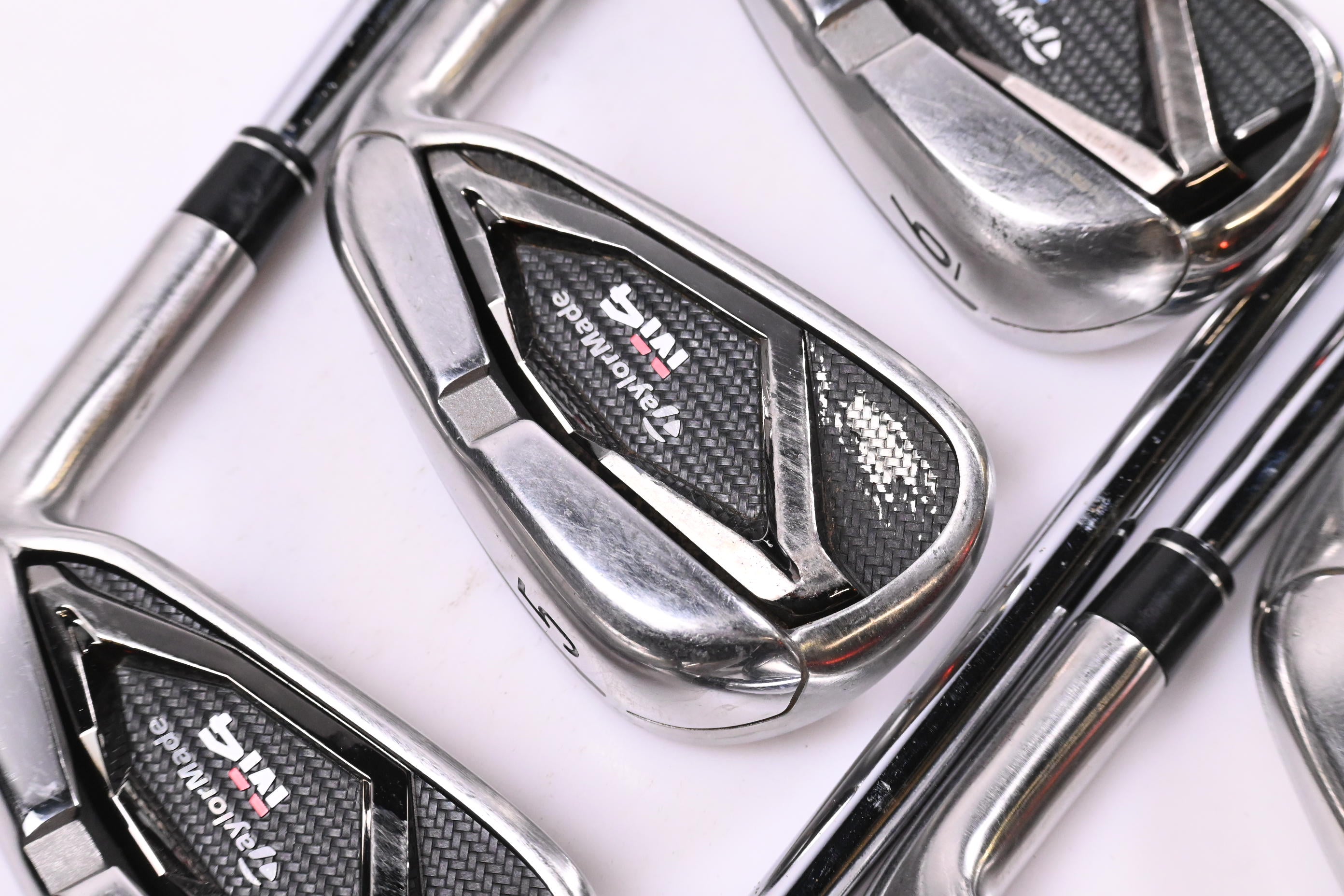 Taylormade M4 Irons / 4-PW / Stiff Flex KBS 90 Shafts