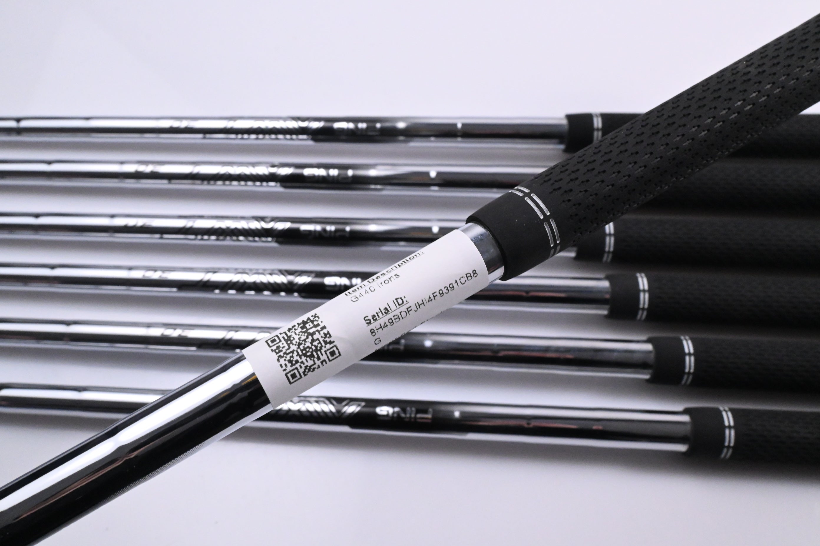 Ping G440 Irons / 6-PW+UW+56° / Blue Dot / Regular Flex Ping AWT 3.0 Shafts