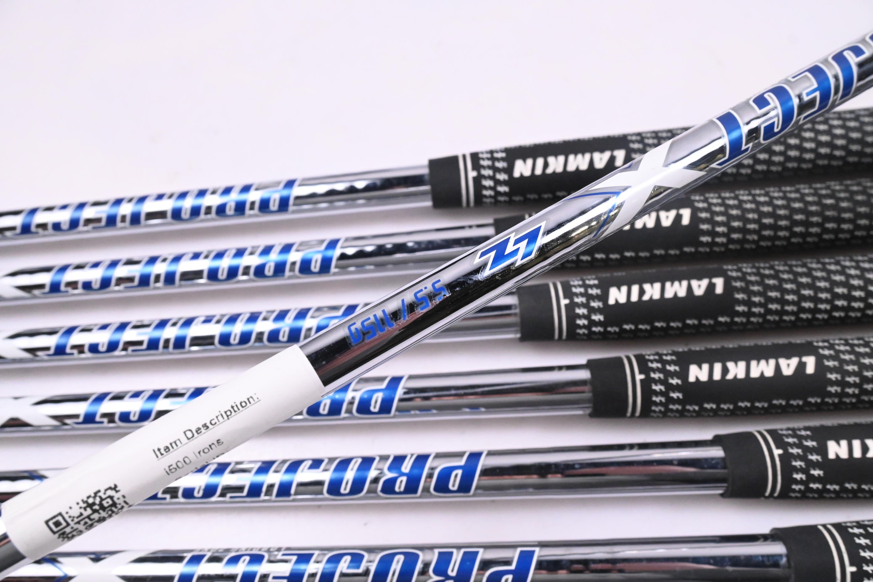 Ping i500 Irons / 4-PW / White Dot / Regular Flex Project X LZ 115 Shafts