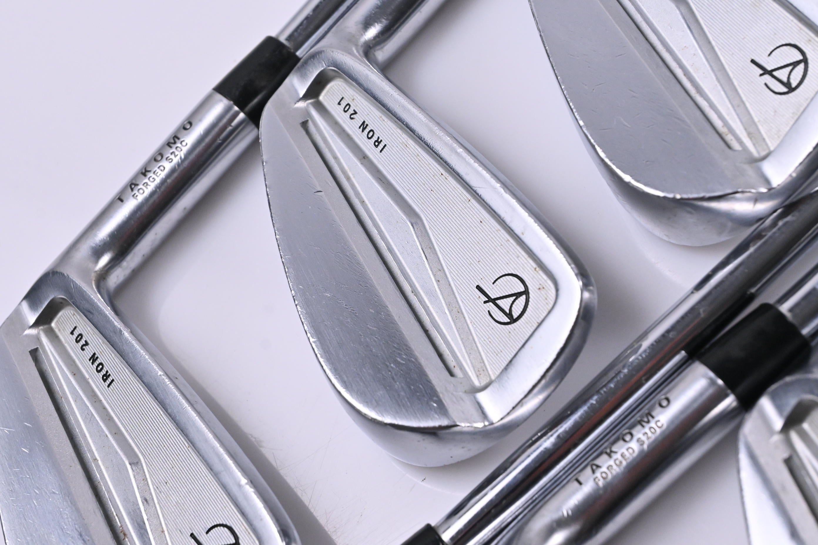 Takomo 201 Irons / 4-PW / Stiff Flex KBS Tour 105 Shafts
