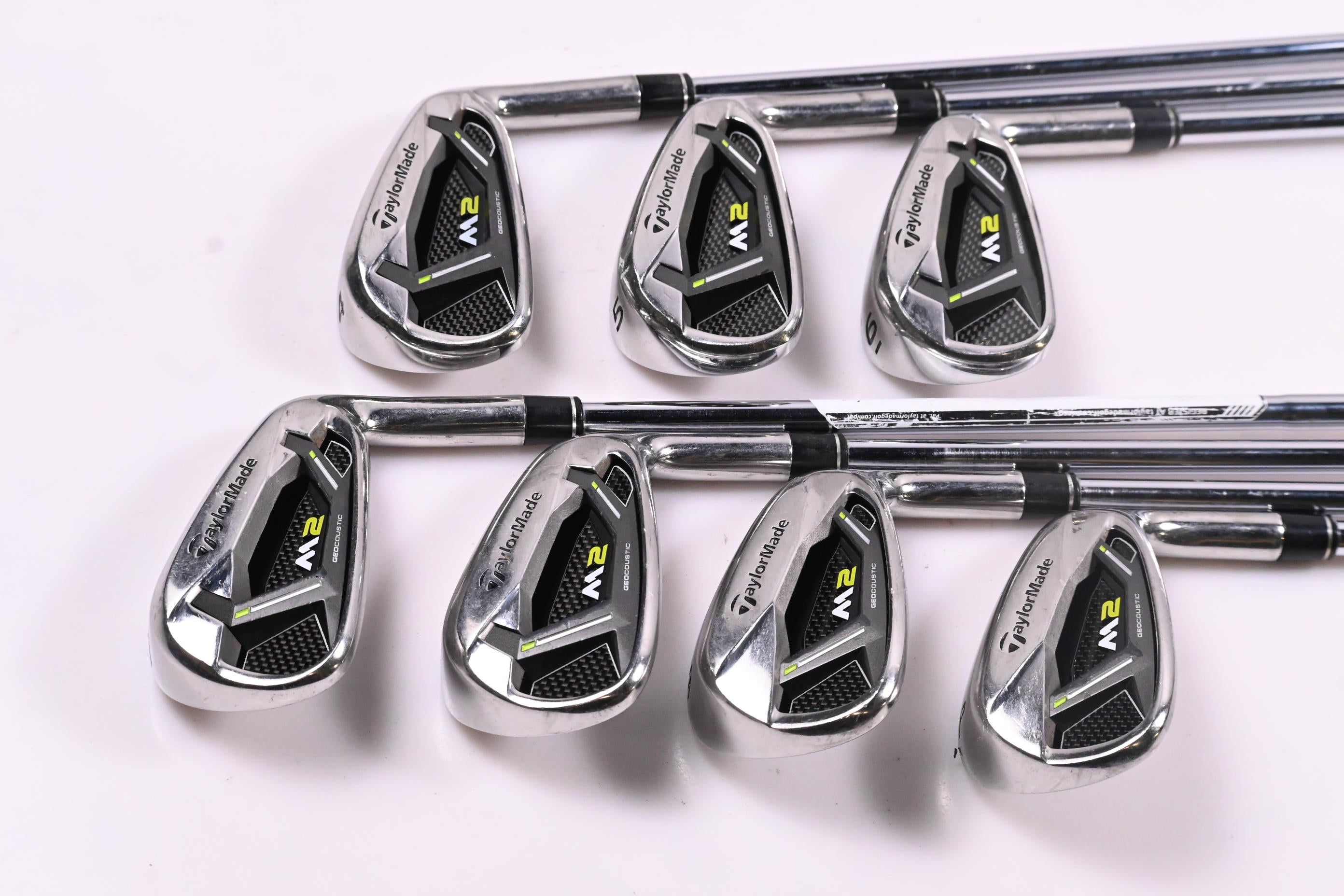 Taylormade M2 2019 Irons / 4-PW / Stiff Flex Reax 88 Shafts