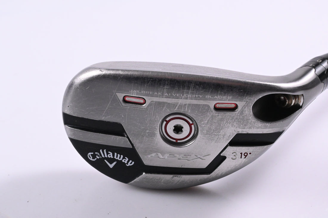 Callaway Apex 21 #3 Hybrid / 19 Degree / Regular Flex UST Recoil Dart 75 Shaft