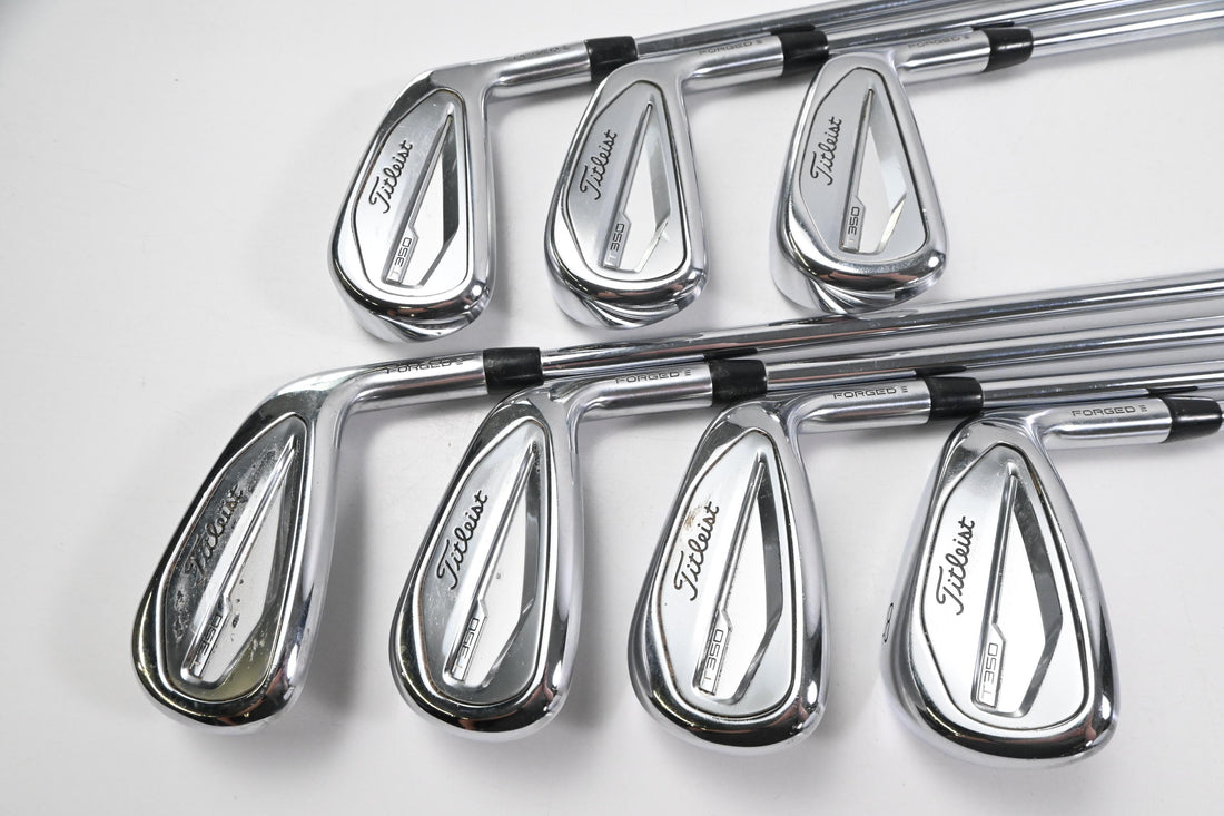 Titleist T350 Irons / 5-PW+GW / Regular Flex AMT Red R300 Shafts