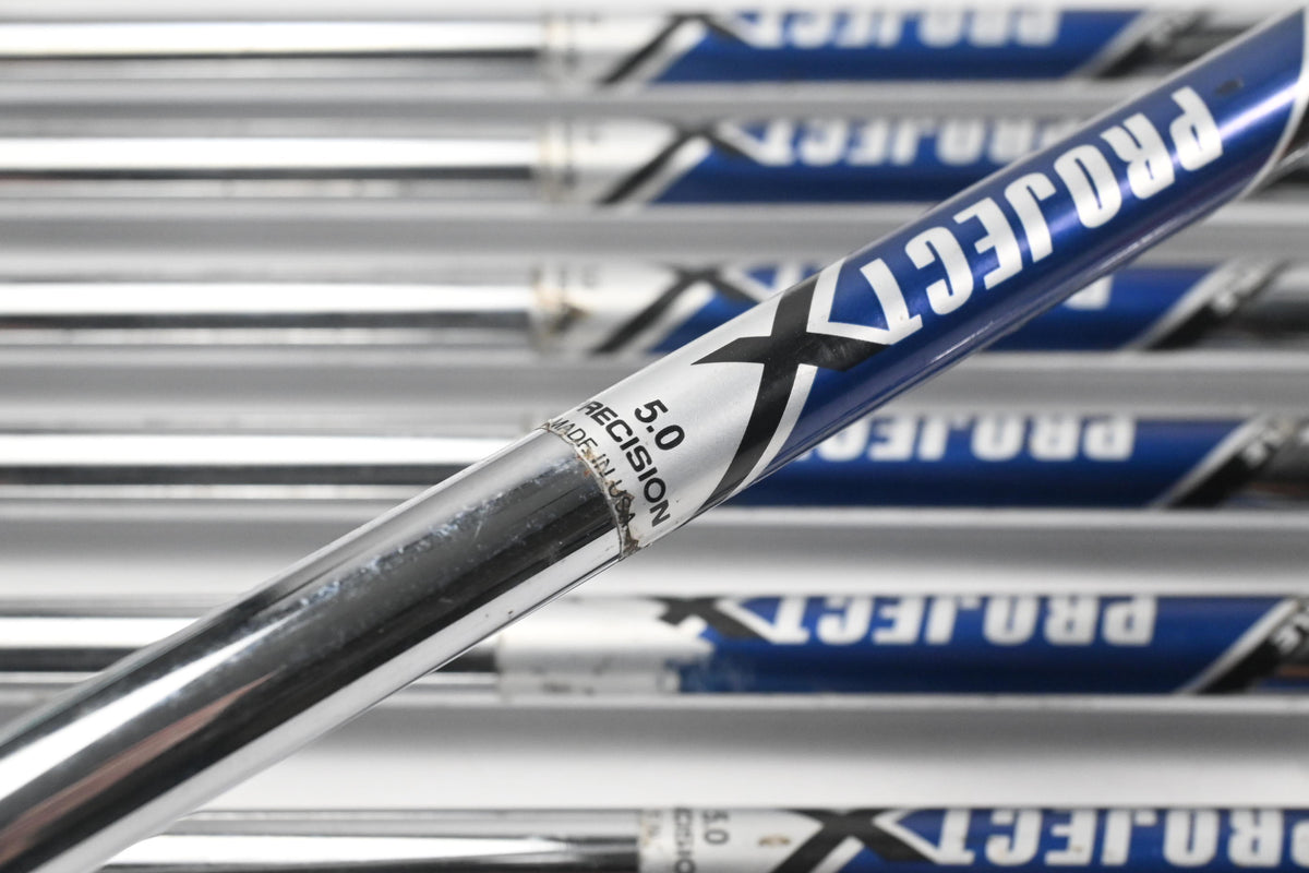Ping S56 Irons / 5-PW+GW / Orange Dot / Regular Flex Project X Rifle Shafts