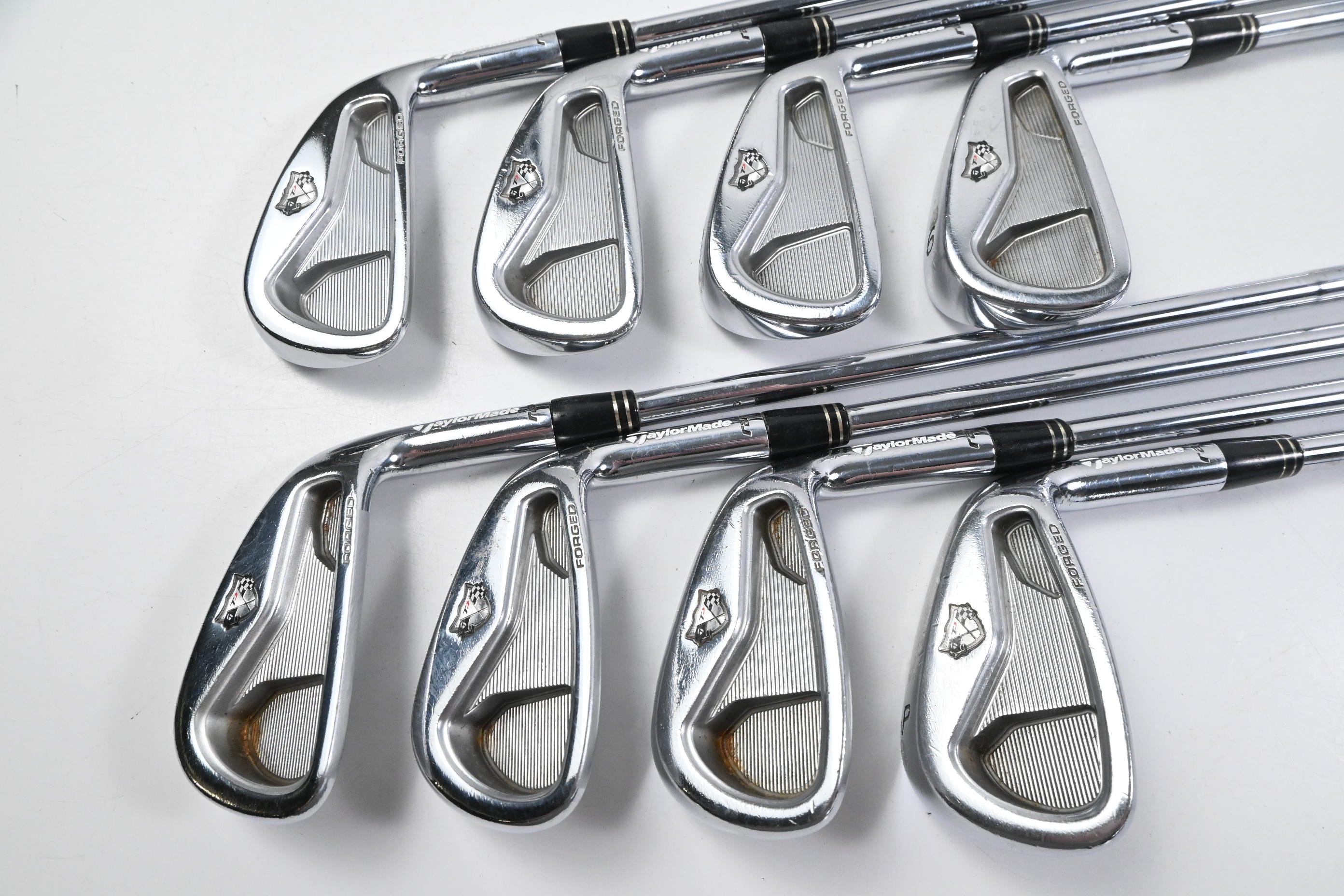 Taylormade RAC TP 2005 Irons / 3-PW / Stiff Flex Taylormade RAC Shafts