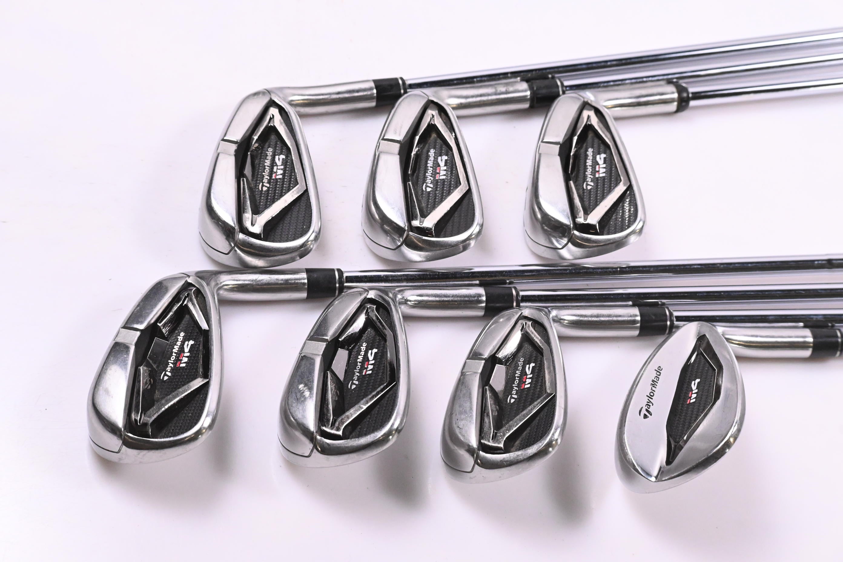 Taylormade M4 Irons / 5-PW+SW / Regular Flex KBS MAX 85 Shafts