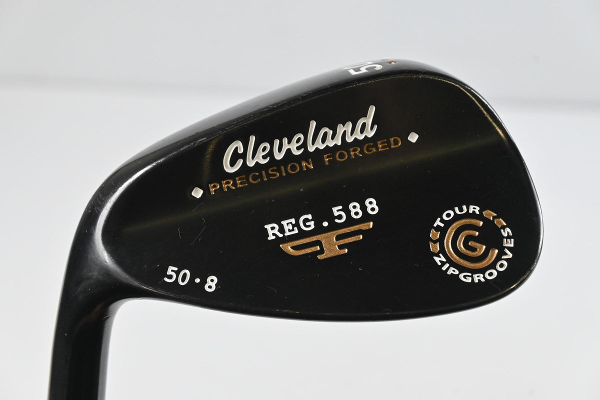 Left Hand Cleveland Reg 588 RTG Gap Wedge / 50 Degree / Stiff Flex N.S.PRO 980GH