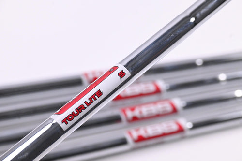KBS Tour Lite 100 Iron Shafts / Stiff Flex / Set of 5 / .355" Taper Tips