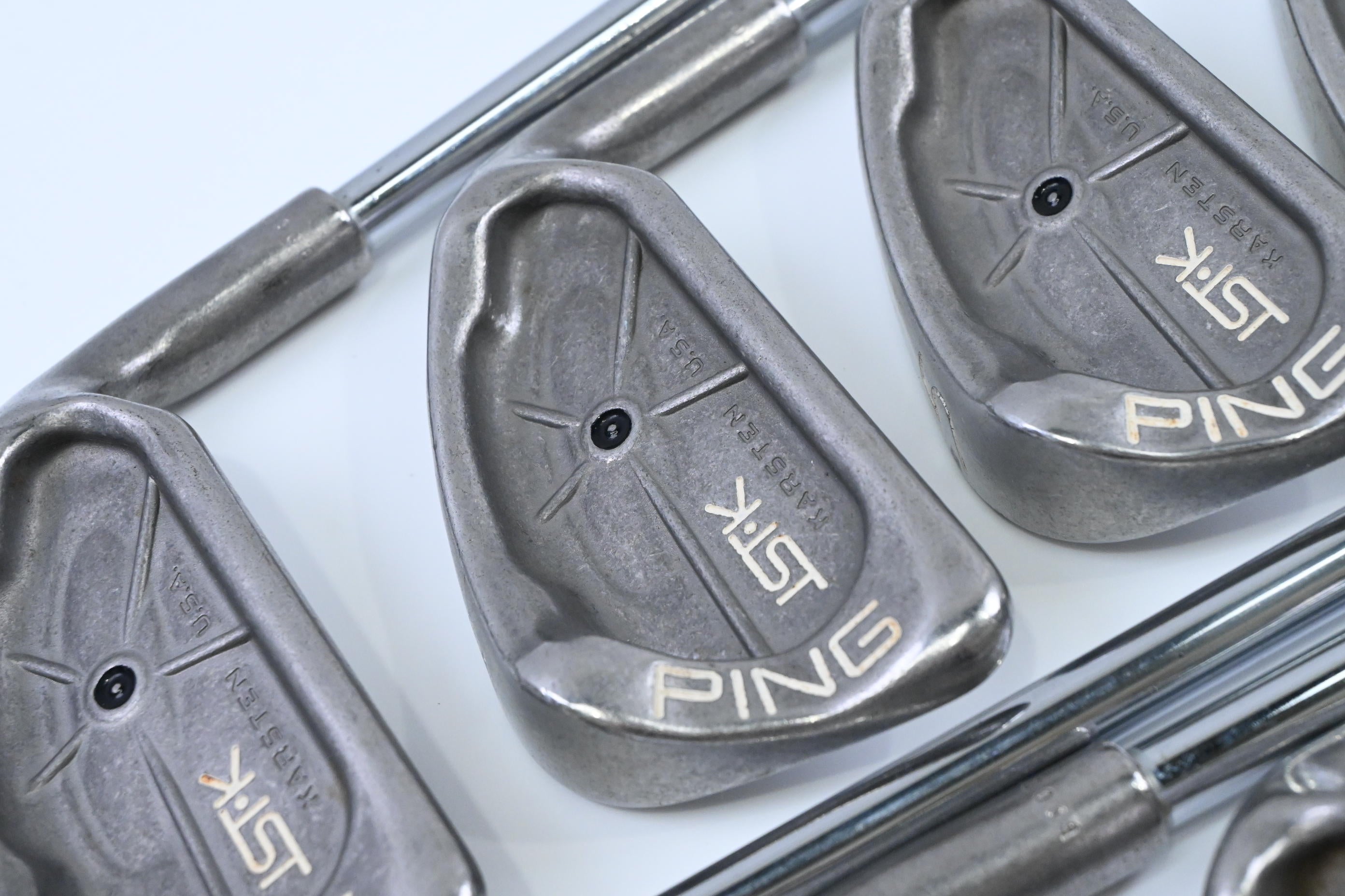Ping ISI-K Irons / 3-PW+SW / Black Dot / Stiff Flex Ping JZ Red Shafts