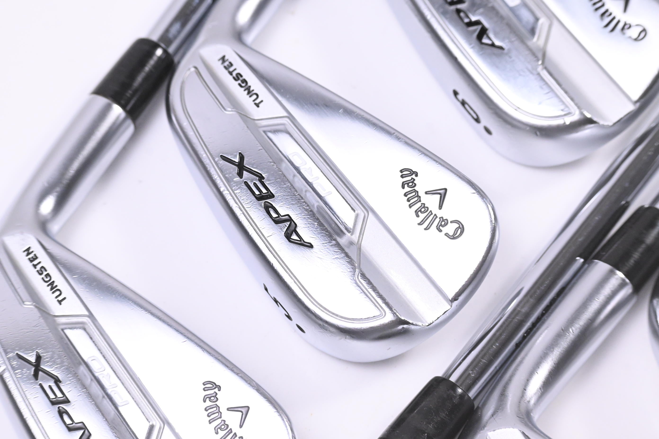 Callaway Apex Pro 21 Irons / 4-PW / Stiff Flex KBS Tour Shafts