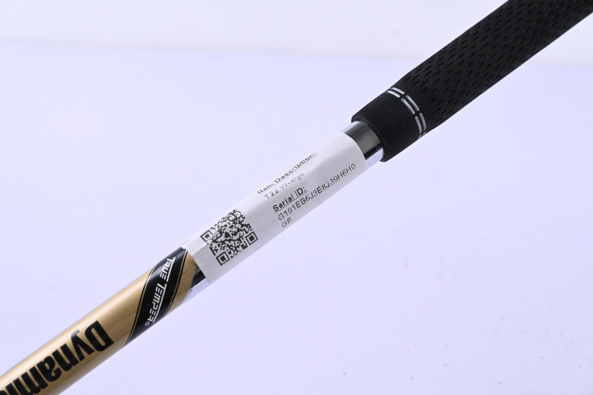 Left Hand Mizuno T22 Gap Wedge / 52 Degree / Stiff Flex Dynamic Gold S400 Shaft