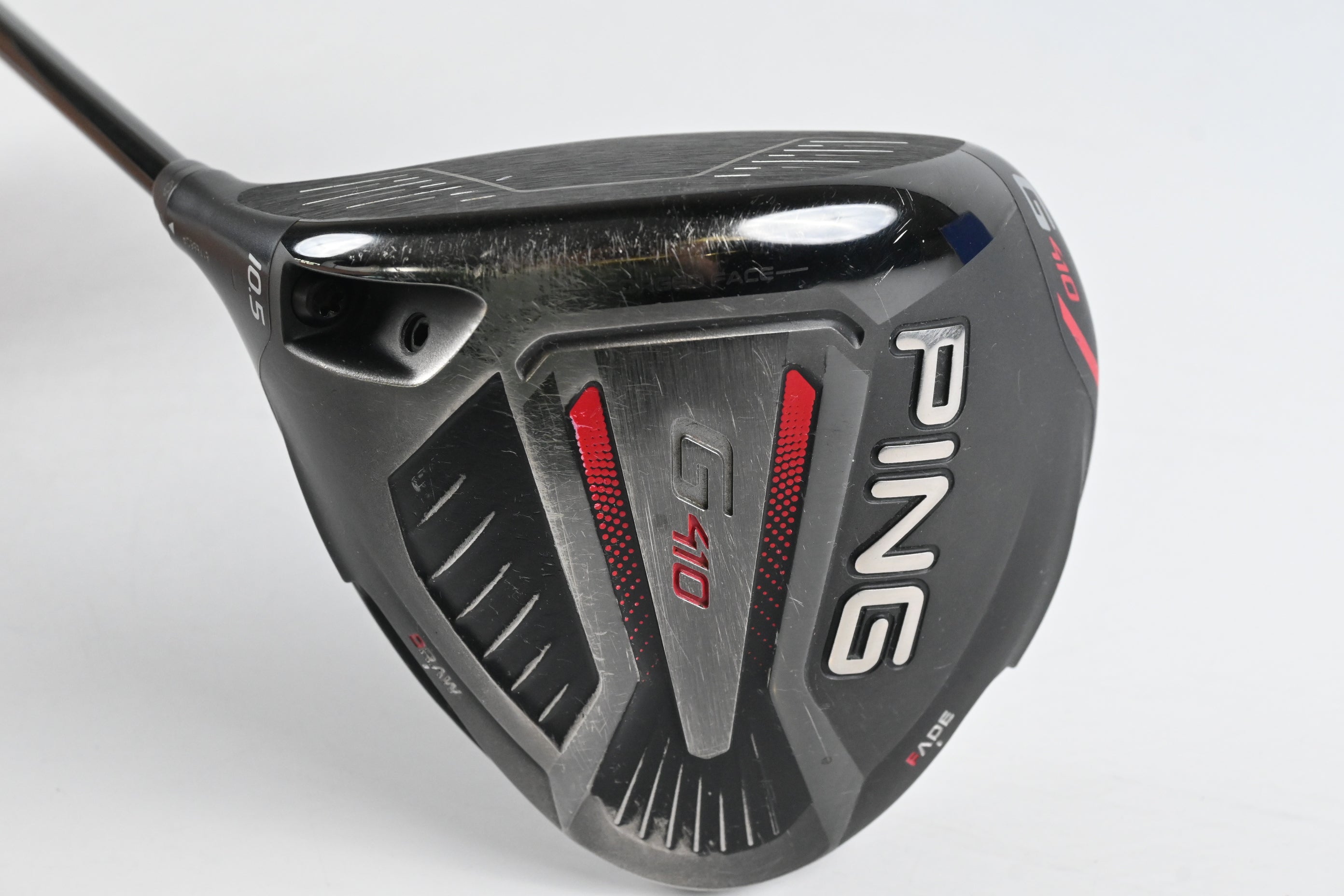 Left Hand Ping G410 Plus Driver / 10.5 Degree / Stiff Flex Tensei CK Orange 60