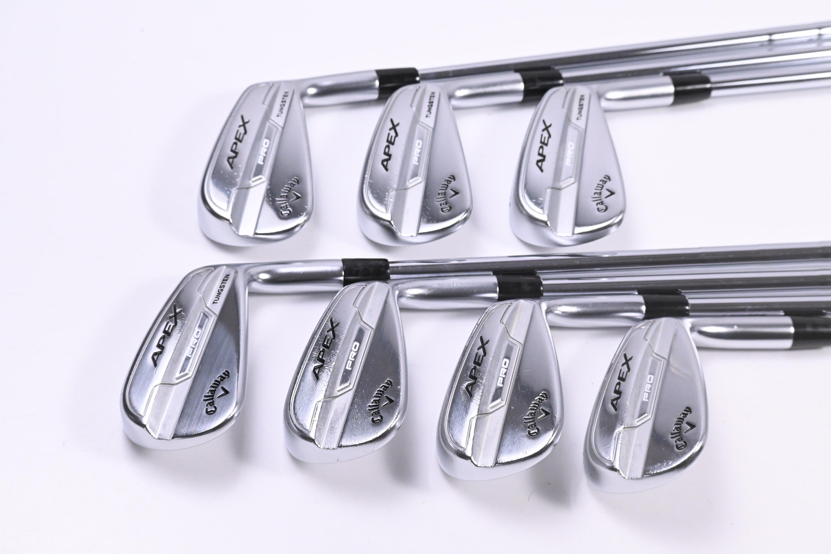Callaway Apex Pro 21 Irons / 4-PW / Stiff Flex KBS Tour Shafts