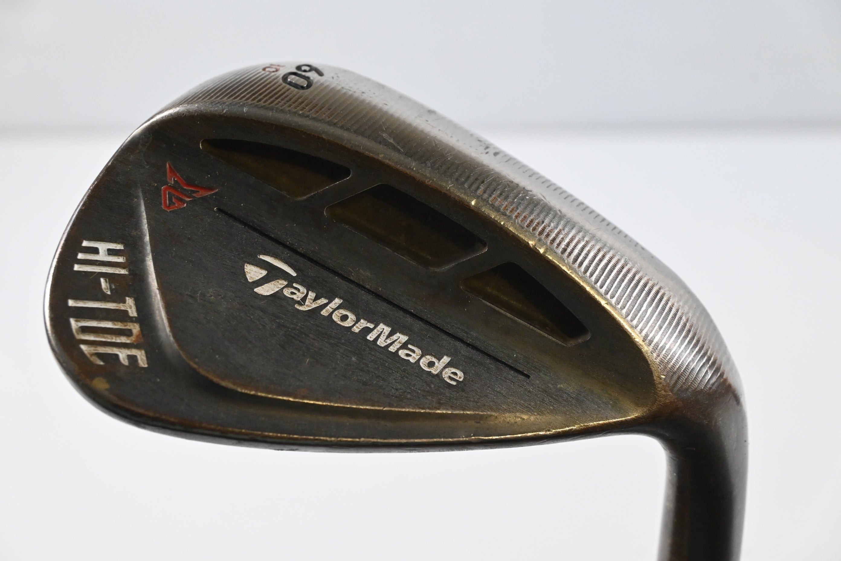 Taylormade Hi-Toe Raw Lob Wedge / 60 Degree / Regular Flex KBS Hi-Rev 2.0 115