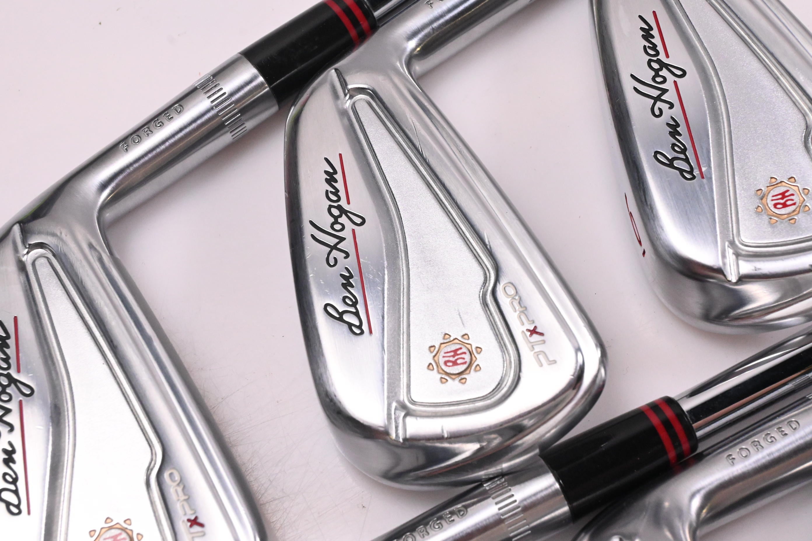 Ben Hogan PTX Pro Irons / 4-PW / Stiff Flex KBS Tour 90 Shafts