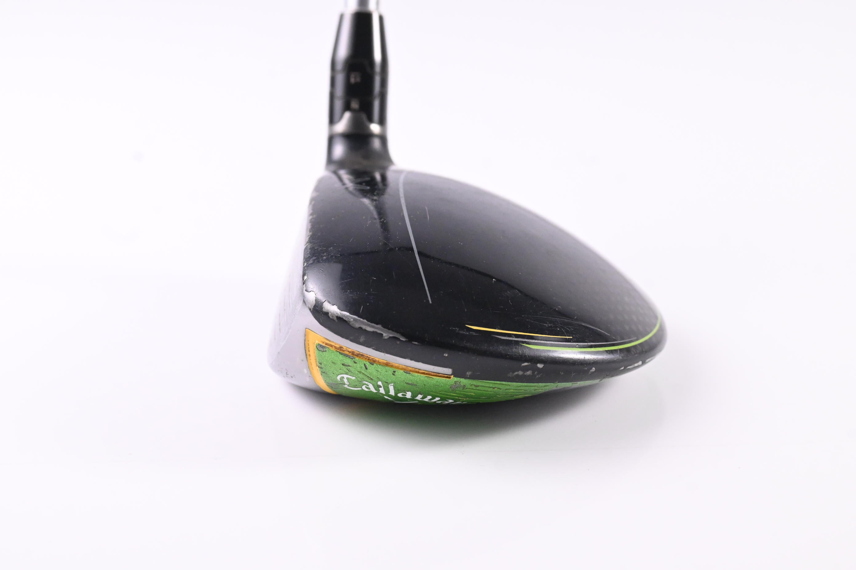 Left Hand Callaway Epic Flash #3 Wood / 15 Degree / Senior Flex Evenflow Green