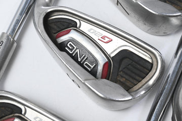 Ping G20 Irons / 5-PW / Green Dot / Regular Flex Ping CFS Shafts