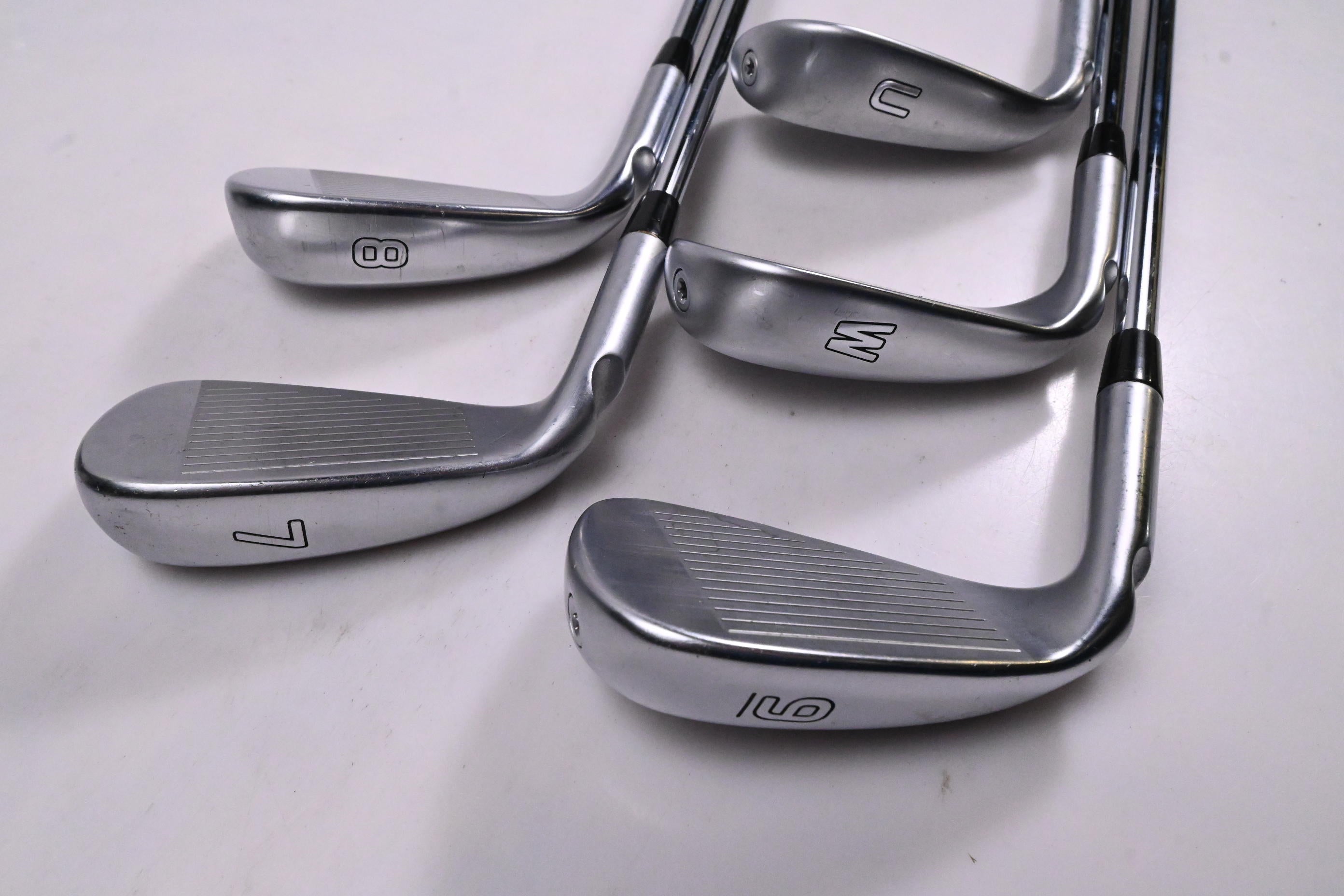 Ping G700 Irons / 7-PW+GW / Blue Dot / Regular Flex Ping AWT 2.0 Shafts