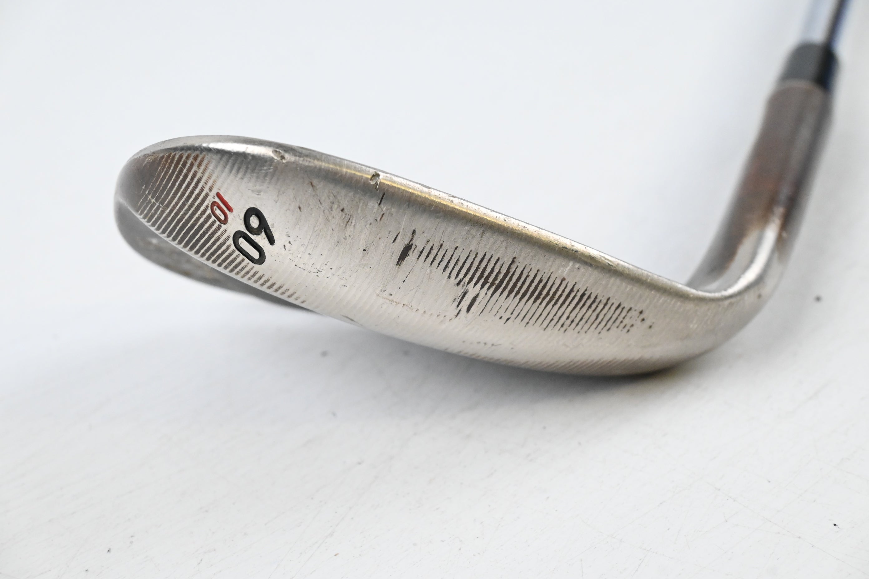 Taylormade Hi-Toe Raw Lob Wedge / 60 Degree / Regular Flex KBS Hi-Rev 2.0 115