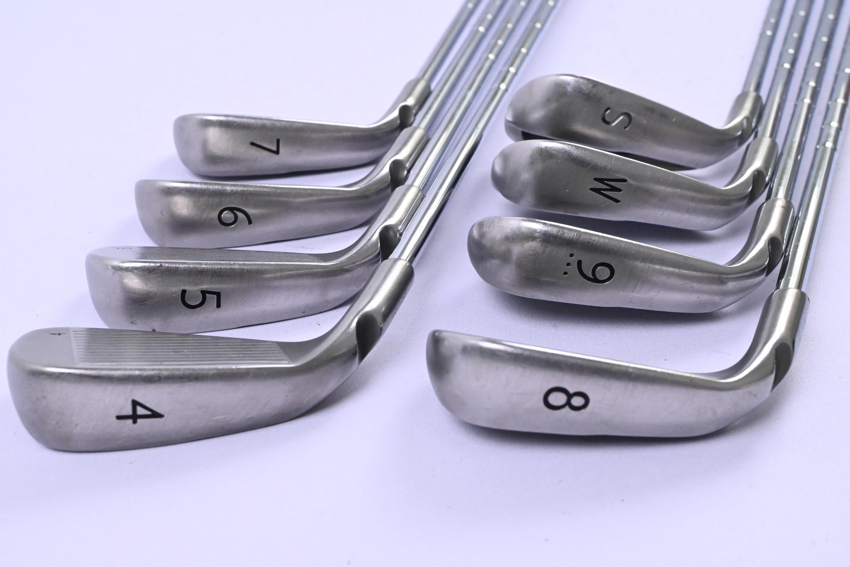 Ping G30 Irons / 4-PW+SW / Green Dot / Stiff Flex Ping CFS Distance Shafts