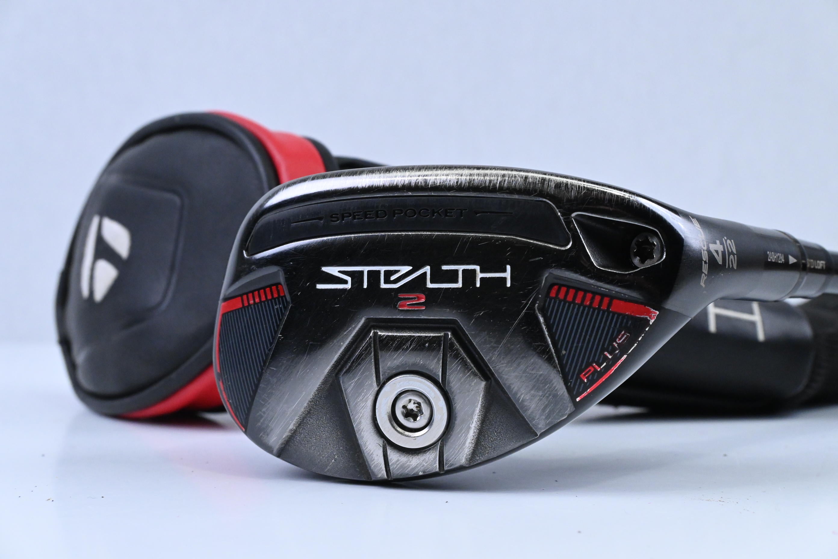 Taylormade Stealth 2 Plus #4 Hybrid / 22 Degree / Regular Flex Kai'li Red 75