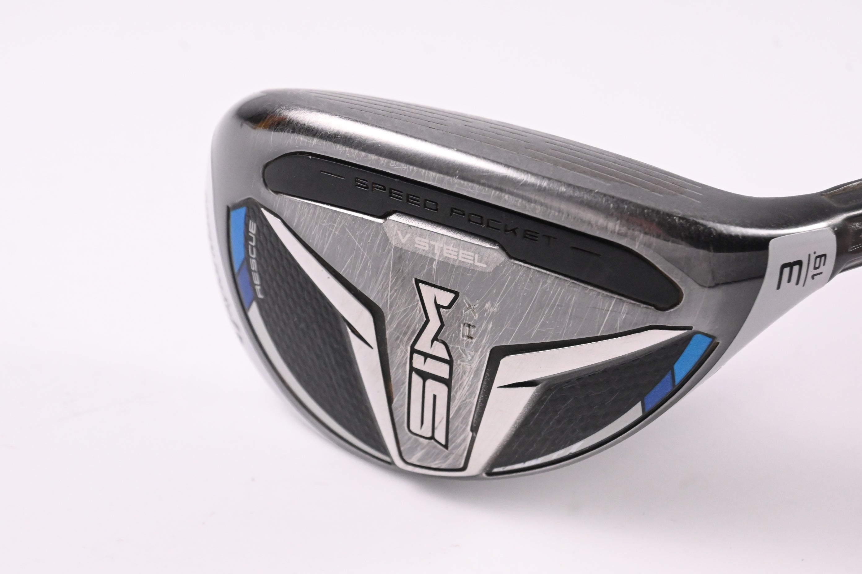 Taylormade SIM Max #3 Hybrid / 19 Degree / Stiff Flex Fujikura Ventus Blue 7
