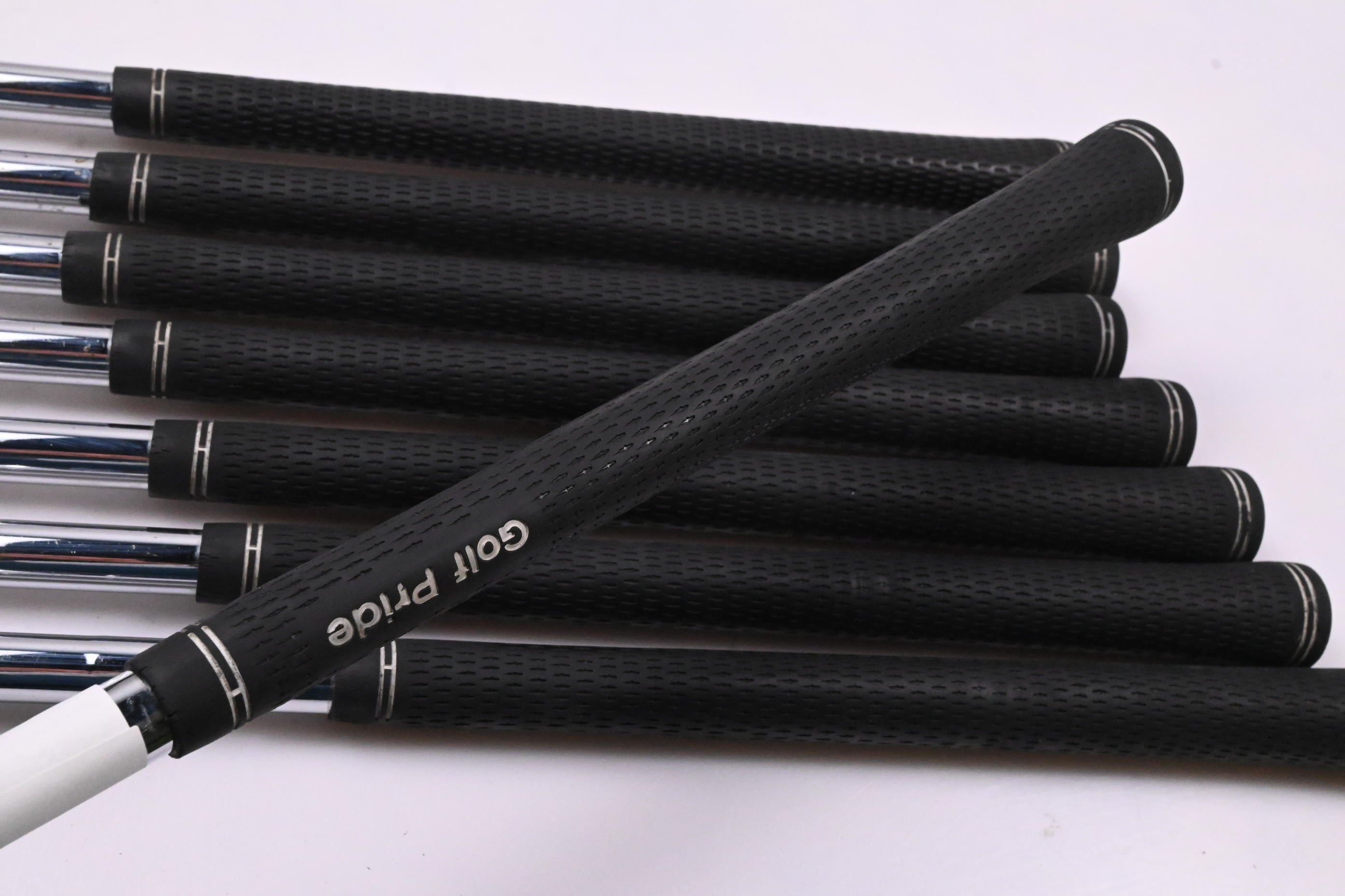 Ping G400 Irons / 5-PW+GW+SW / Black Dot / Stiff Flex Ping AMT 2.0 Shafts