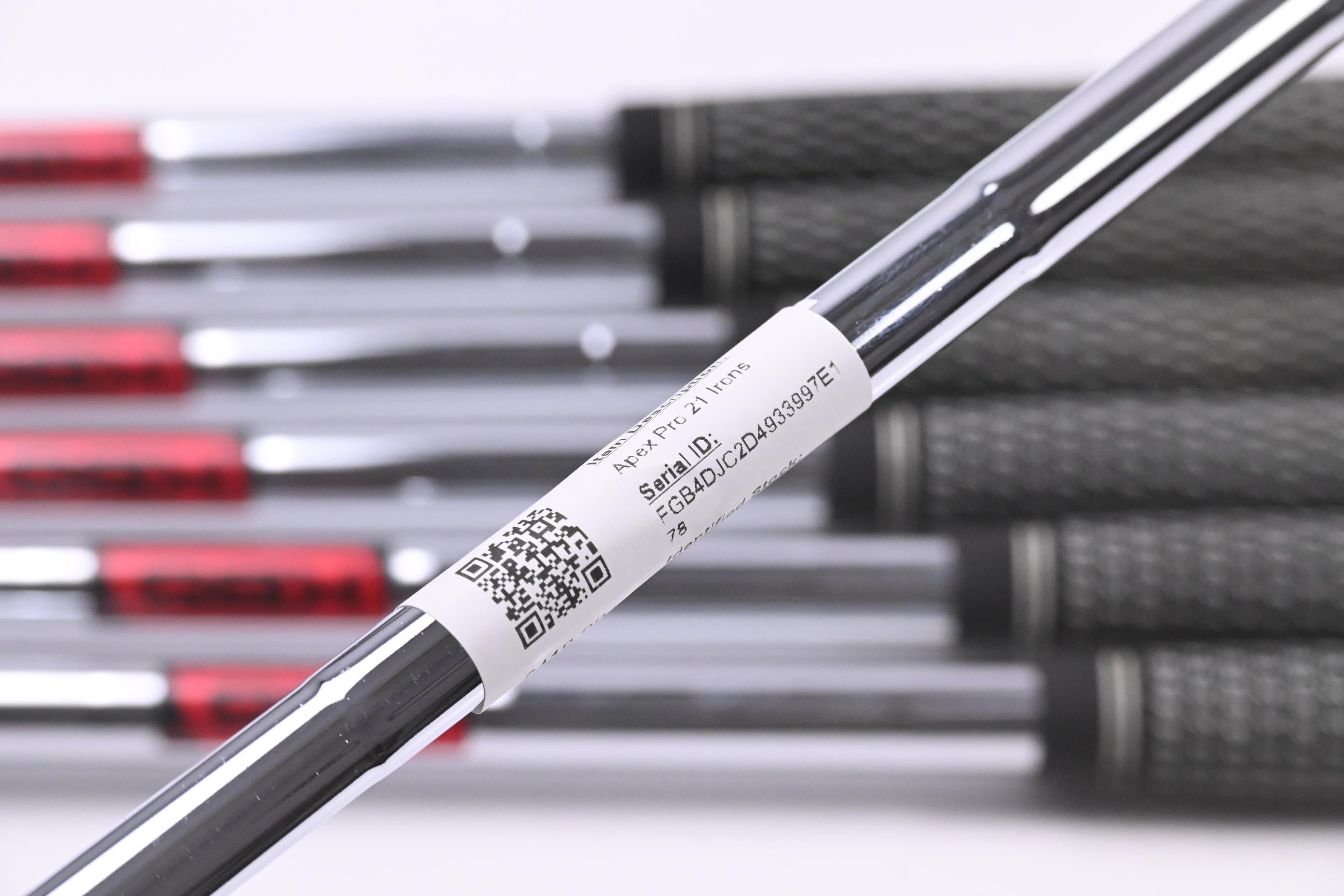 Callaway Apex Pro 21 Irons / 4-PW / Stiff Flex KBS Tour Shafts