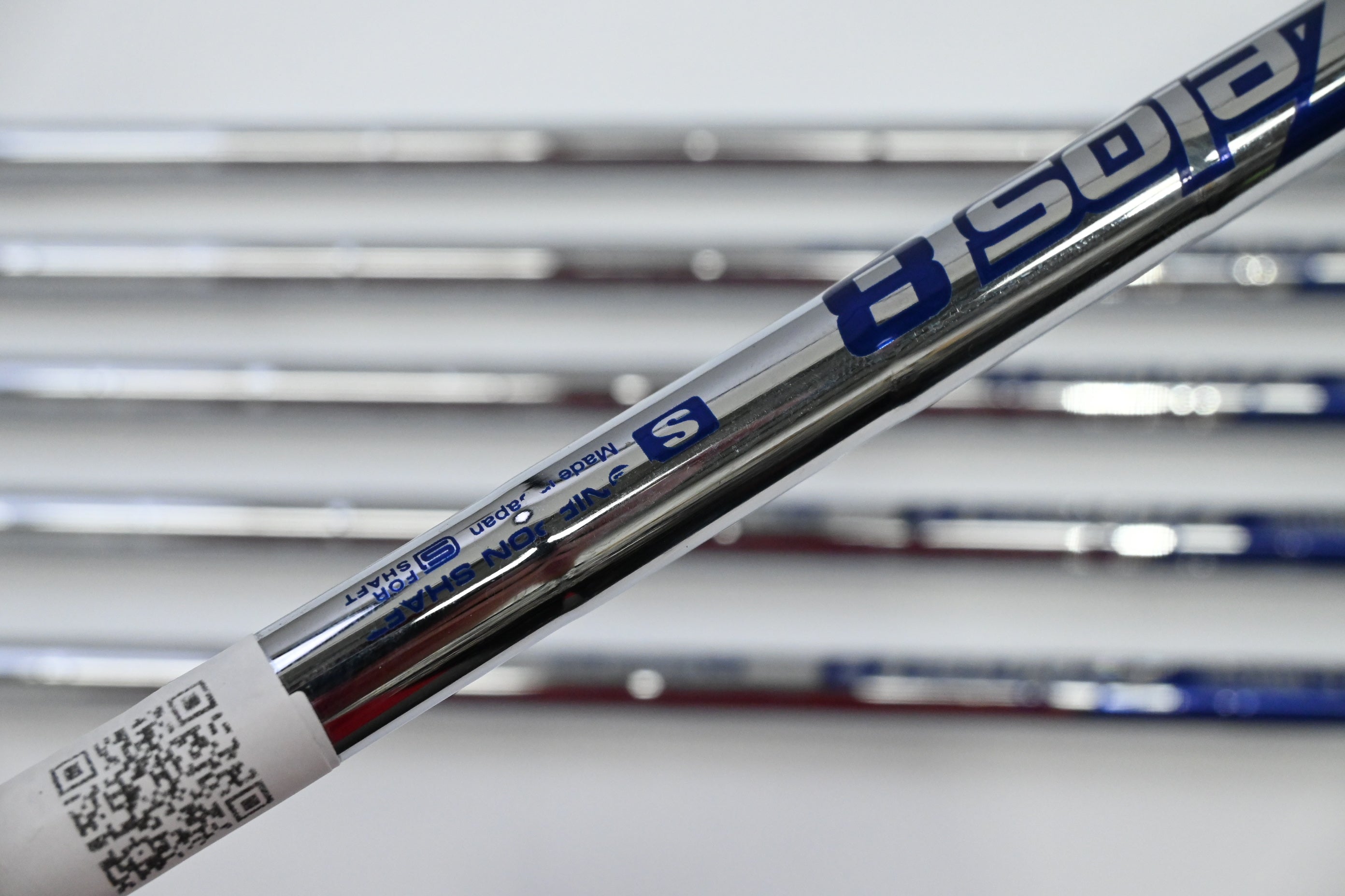Left Hand Srixon ZX5 Irons / 5-PW / Stiff Flex NS Pro Zelos 8 Shafts