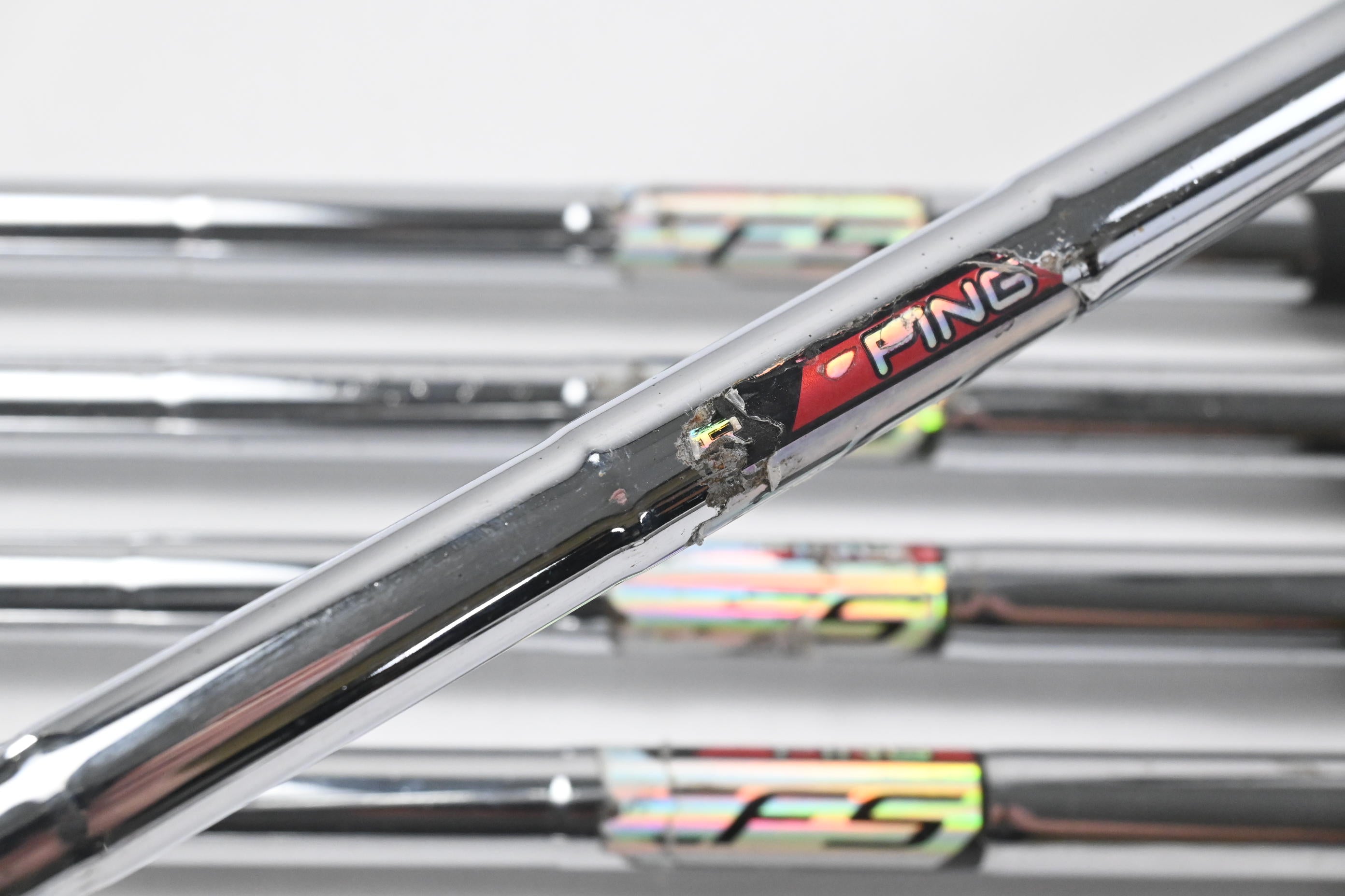 Ping G20 Irons / 5-PW / Green Dot / Regular Flex Ping CFS Shafts