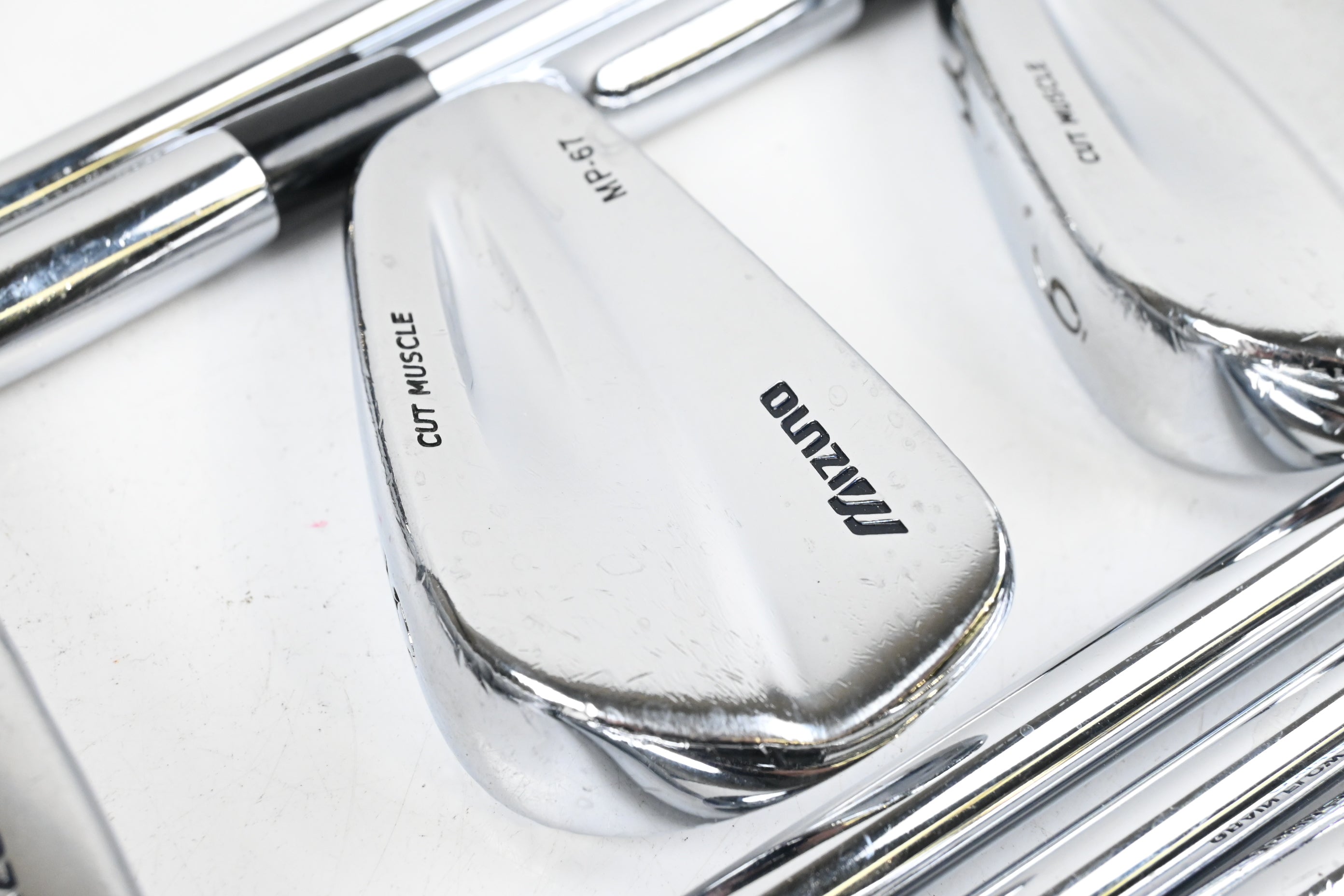 Mizuno MP-67 Irons / 3-PW / Stiff Flex Project X Shafts