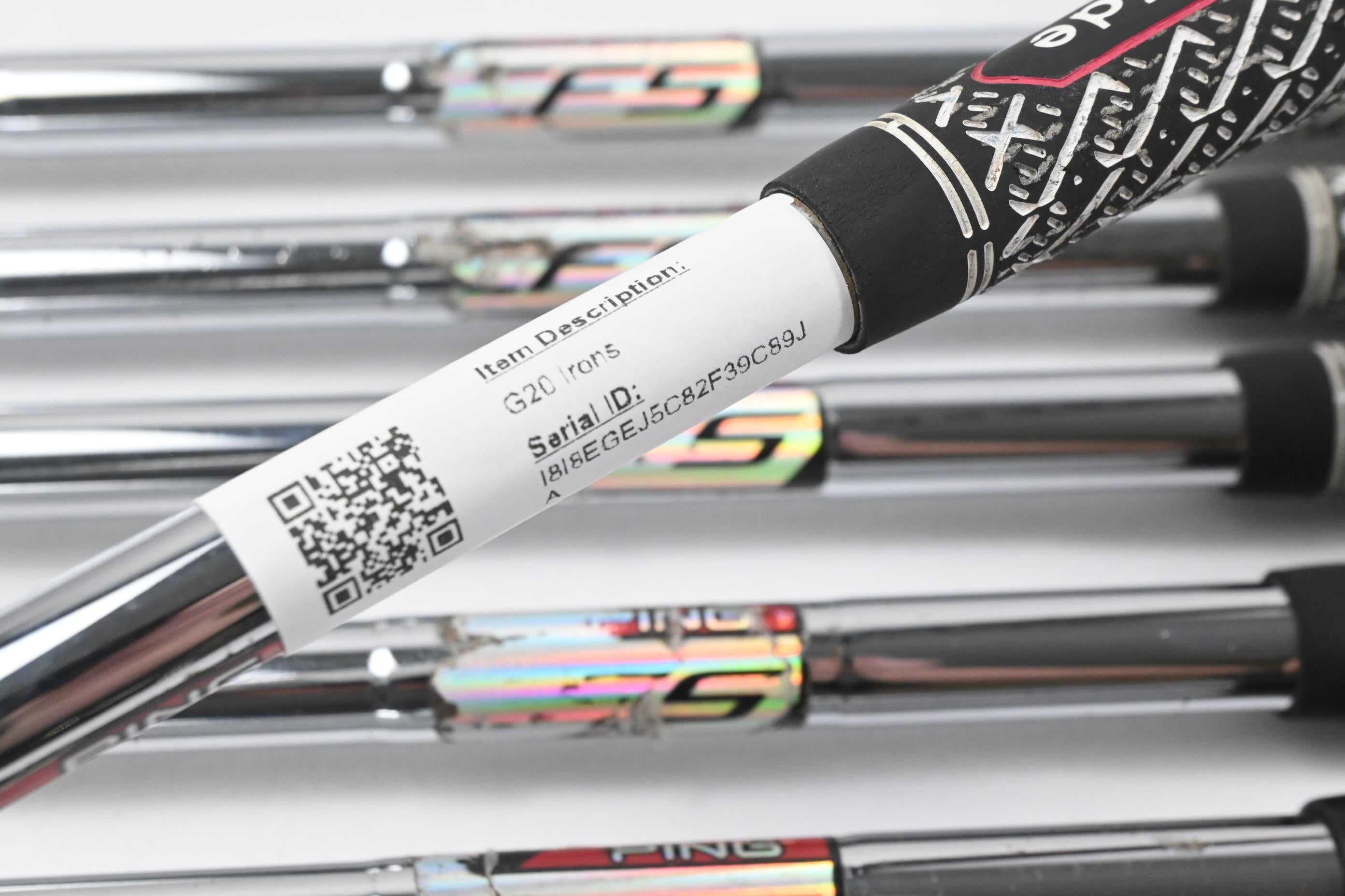 Ping G20 Irons / 5-PW / Green Dot / Regular Flex Ping CFS Shafts