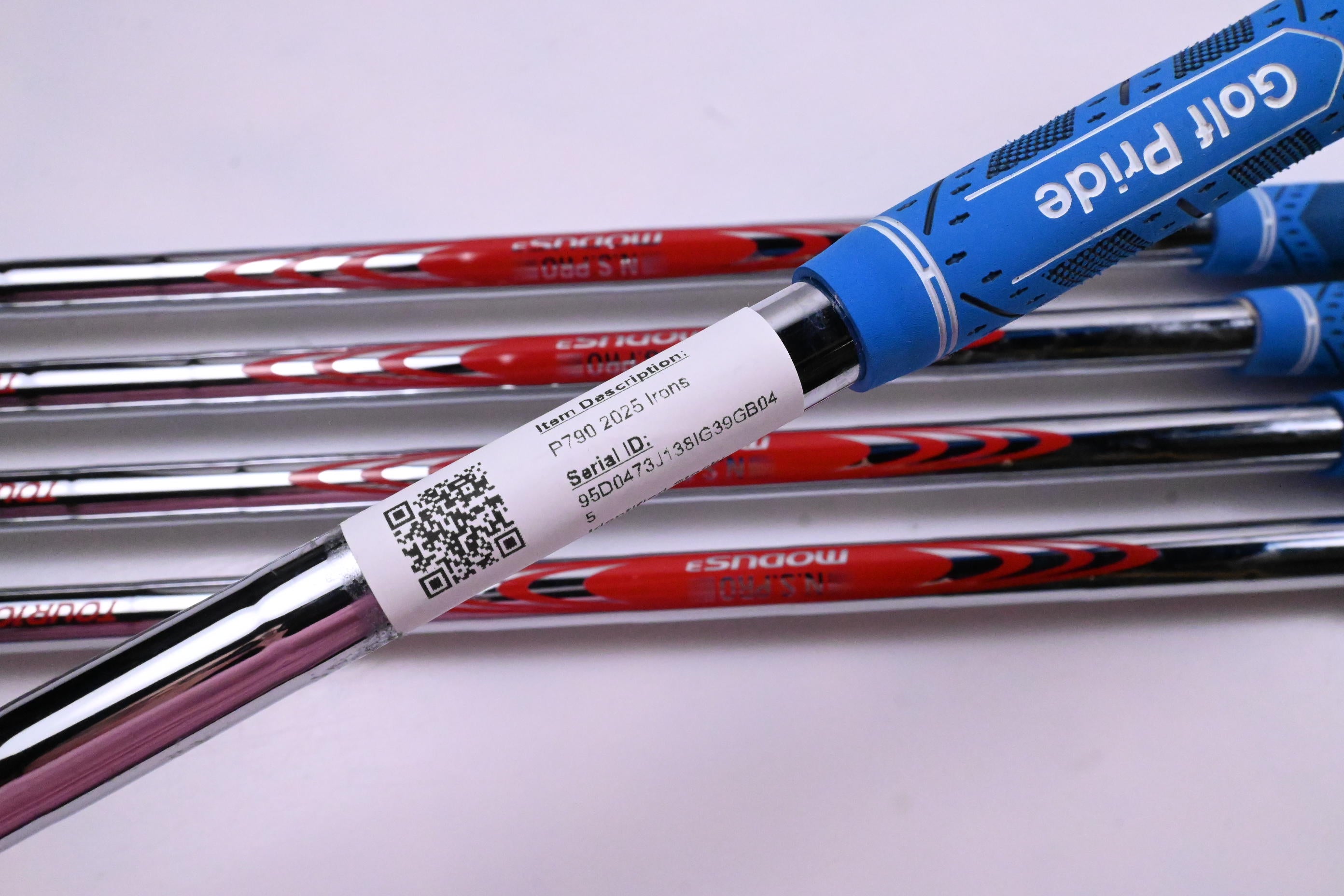Taylormade P790 2025 Irons / 6-PW / Stiff Flex N.S.Pro Modus³ Tour 105 Shafts