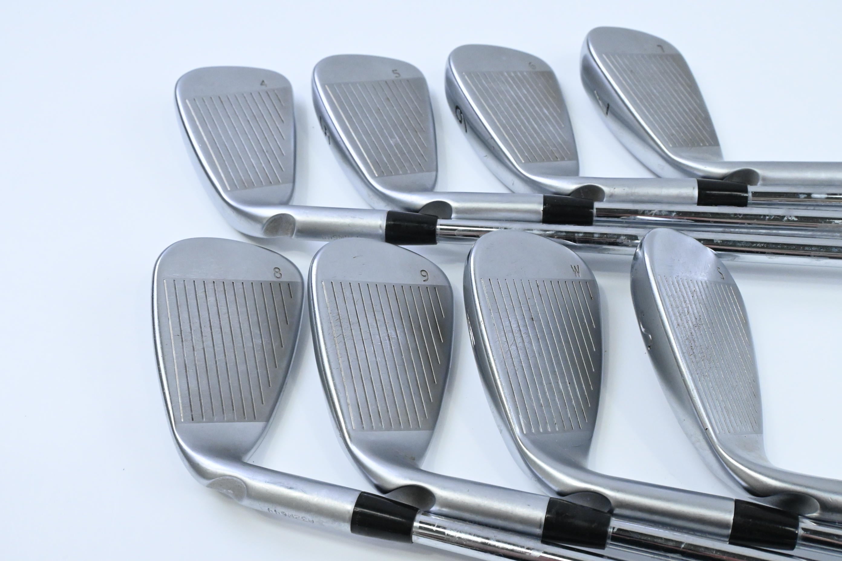 Ping G400 Irons / 4-PW+SW / Red Dot / Regular Flex Ping AWT 2.0 Shafts
