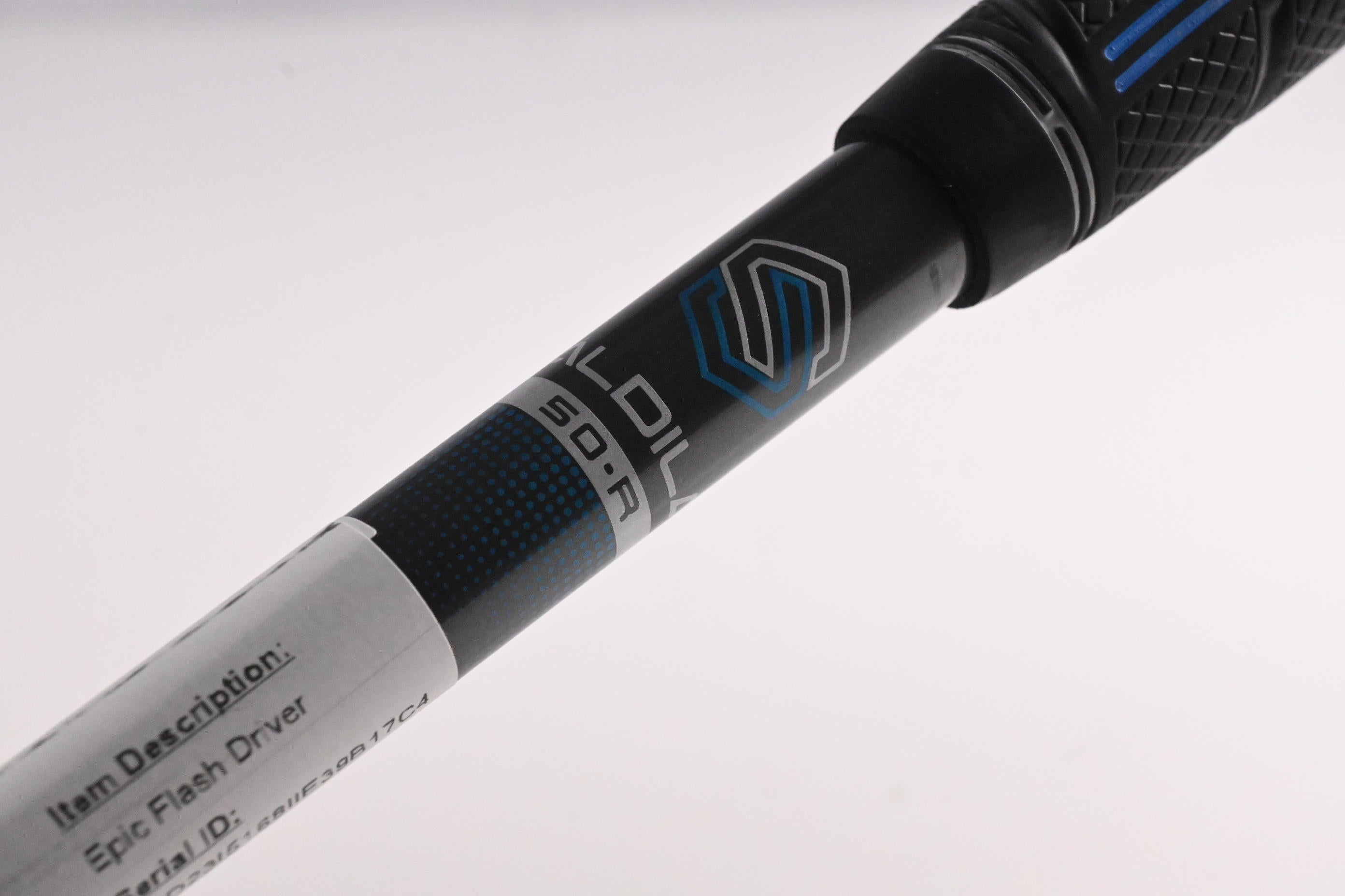 Left Hand Callaway Epic Flash Driver / 10.5 Degree/ Regular Flex Synergy Blue 50