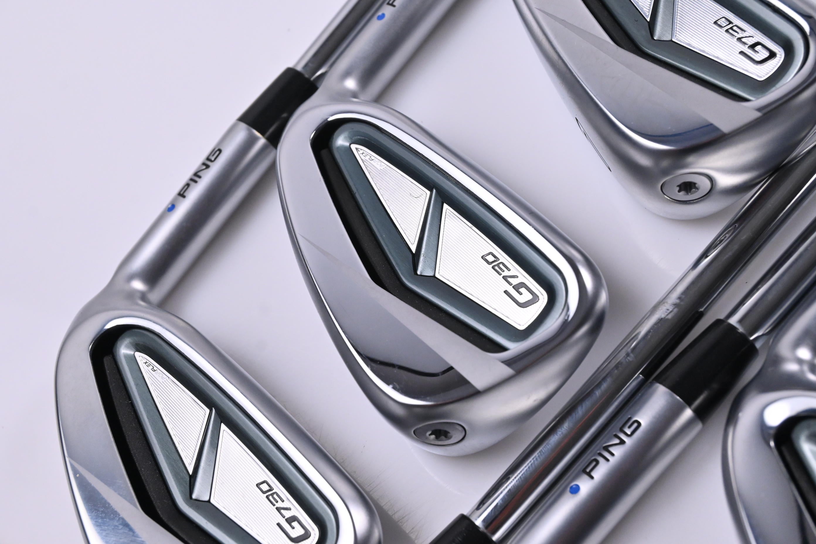 Ping G740 Irons / 5-PW+56 Degree / Blue Dot / Regular Flex Dynamic Gold Mid 100