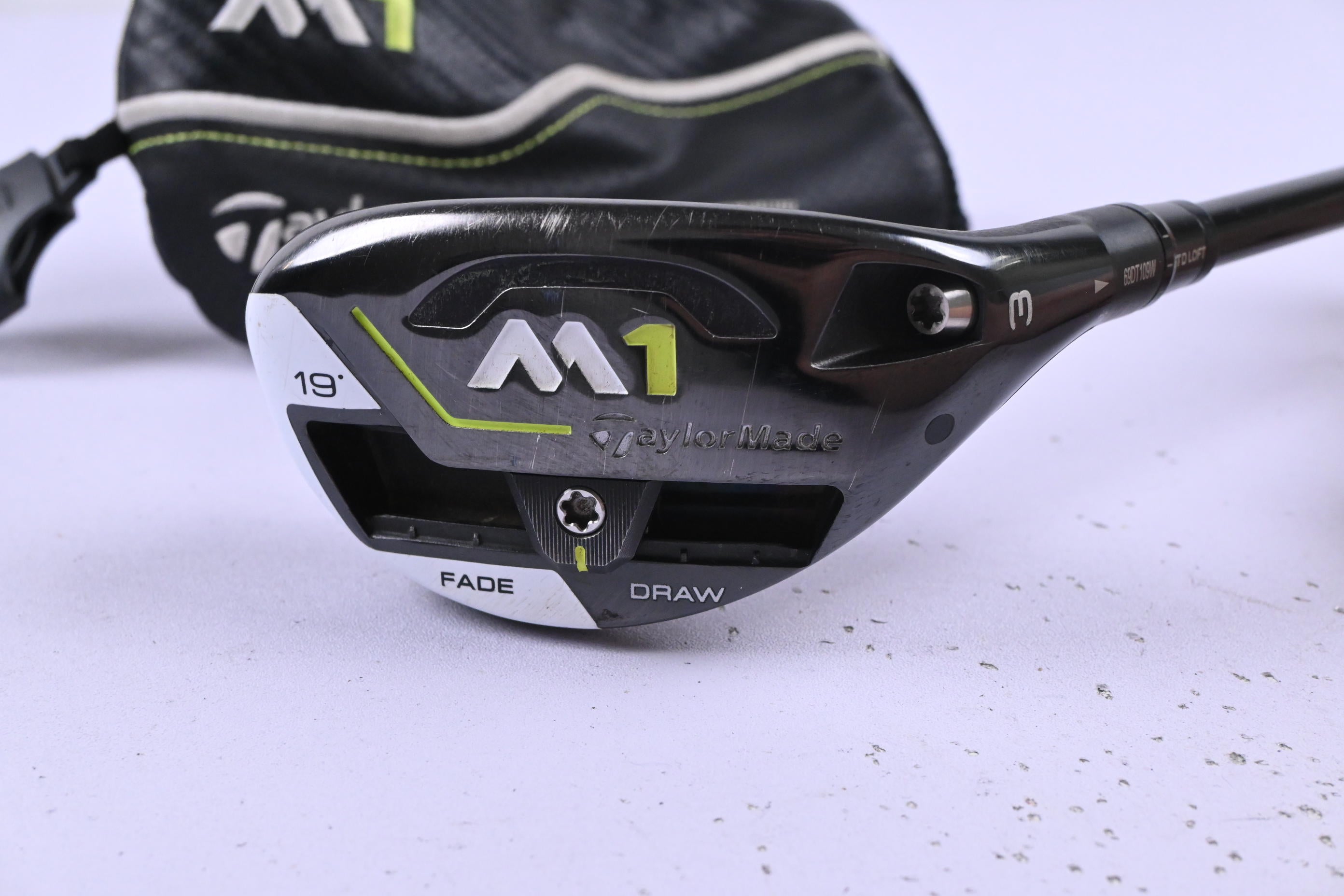 Taylormade M1 2017 #3 Hybrid / 19 Degree / Regular Flex Kuro Kage 80 Shaft
