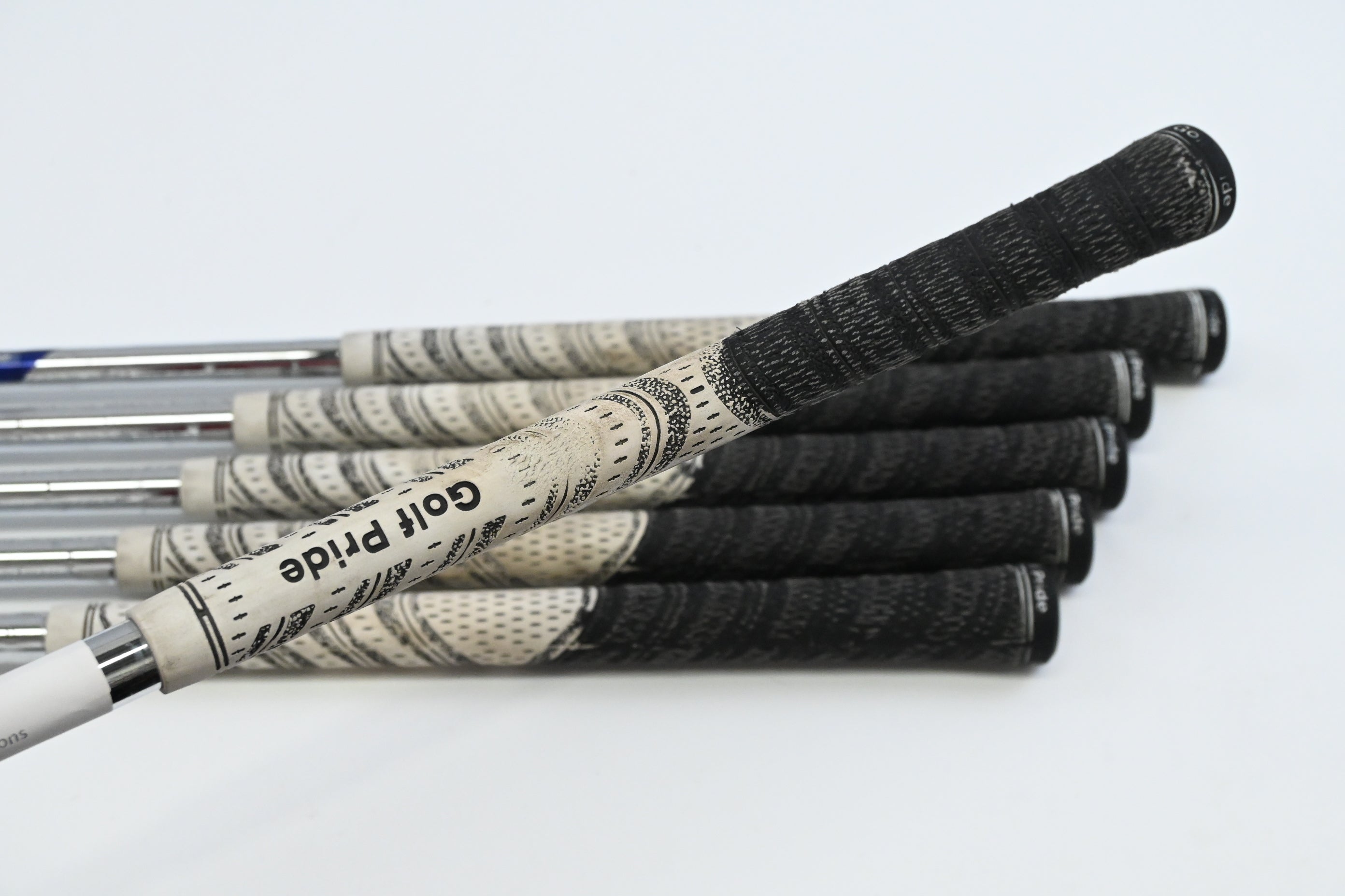 Left Hand Srixon ZX5 Irons / 5-PW / Stiff Flex NS Pro Zelos 8 Shafts